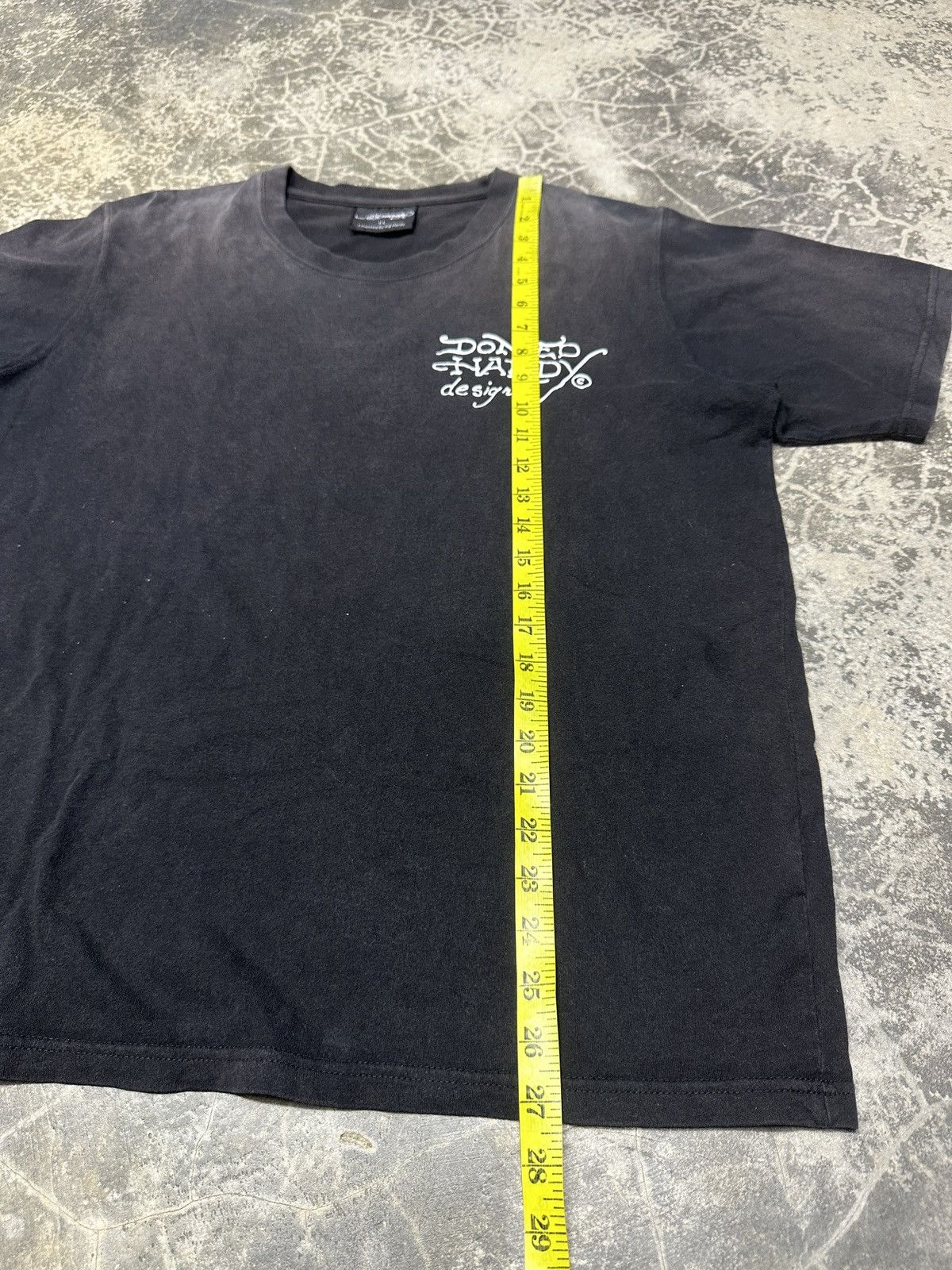 Christian Audigier × Ed Hardy × Vintage Sun Faded 🔥 Ed Hardy Rare Tshirt Size US XL / EU 56 / 4 - 18 Thumbnail