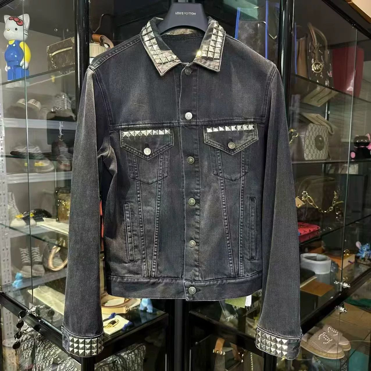 Gucci Gucci Denim Black Light Jacket m Men Size US M / EU 48-50 / 2 - 1 Thumbnail
