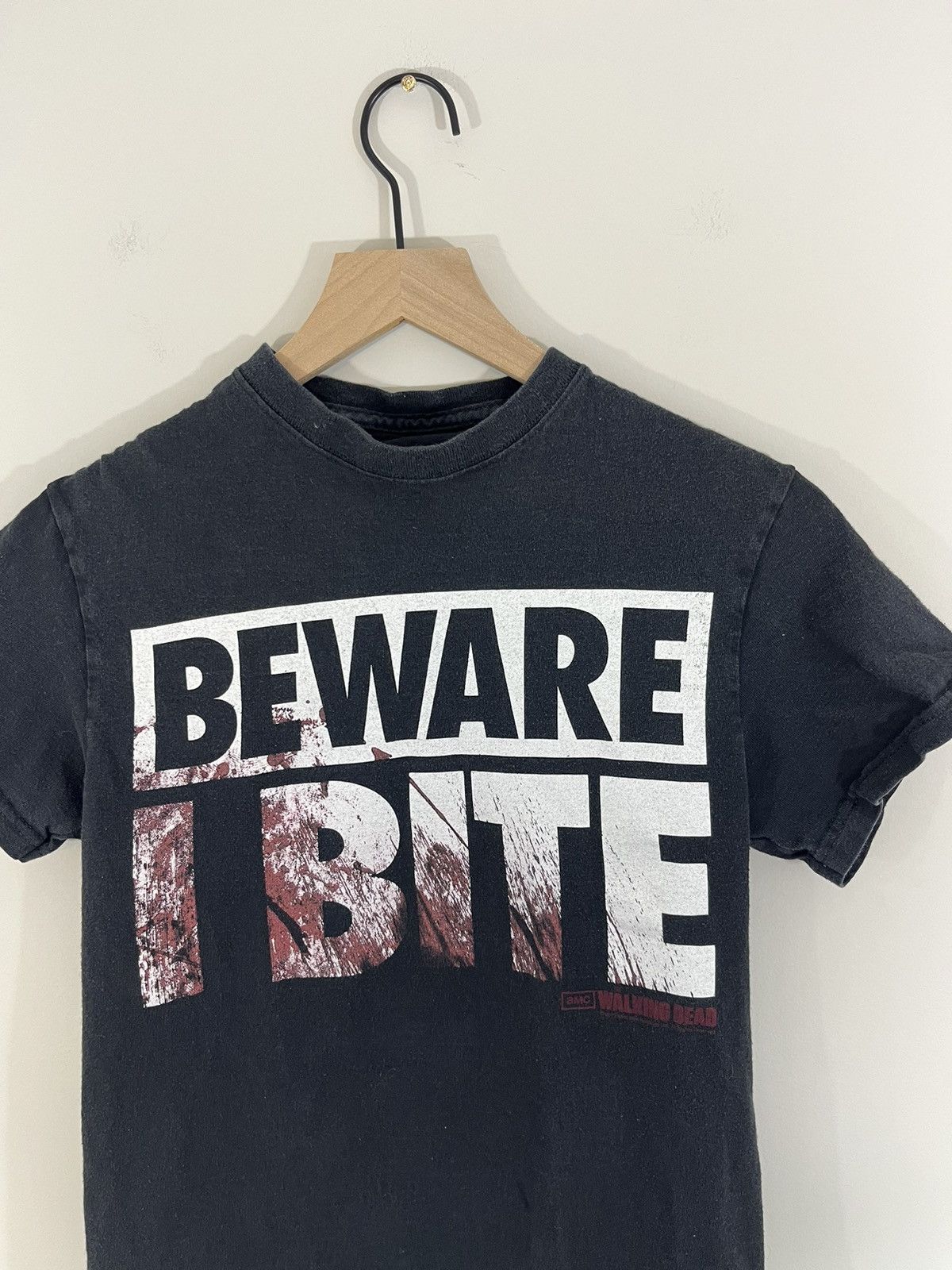 Vintage I BITE Walking Dead TV Series Zombie Promo Tee Size US S / EU 44-46 / 1 - 2 Thumbnail