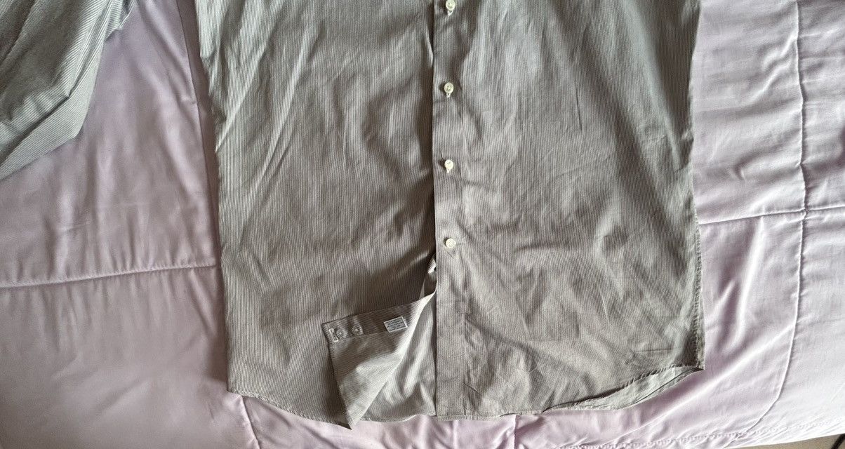 Canali Canali Impeccabile Mens Shirt 16.5/42 Slim Made in Italy Size US L / EU 52-54 / 3 - 11 Thumbnail