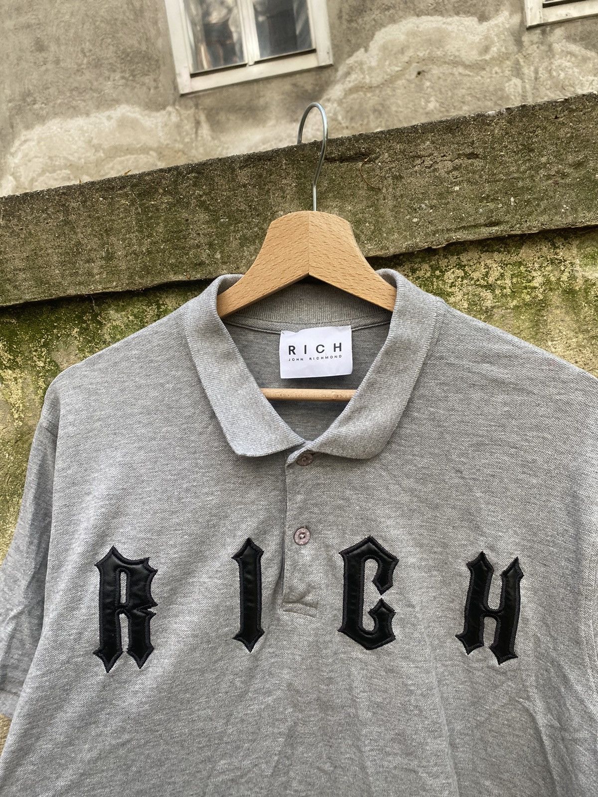John Richmond Richmond Rich Polo T-Shirt Size US XL / EU 56 / 4 - 2 Thumbnail