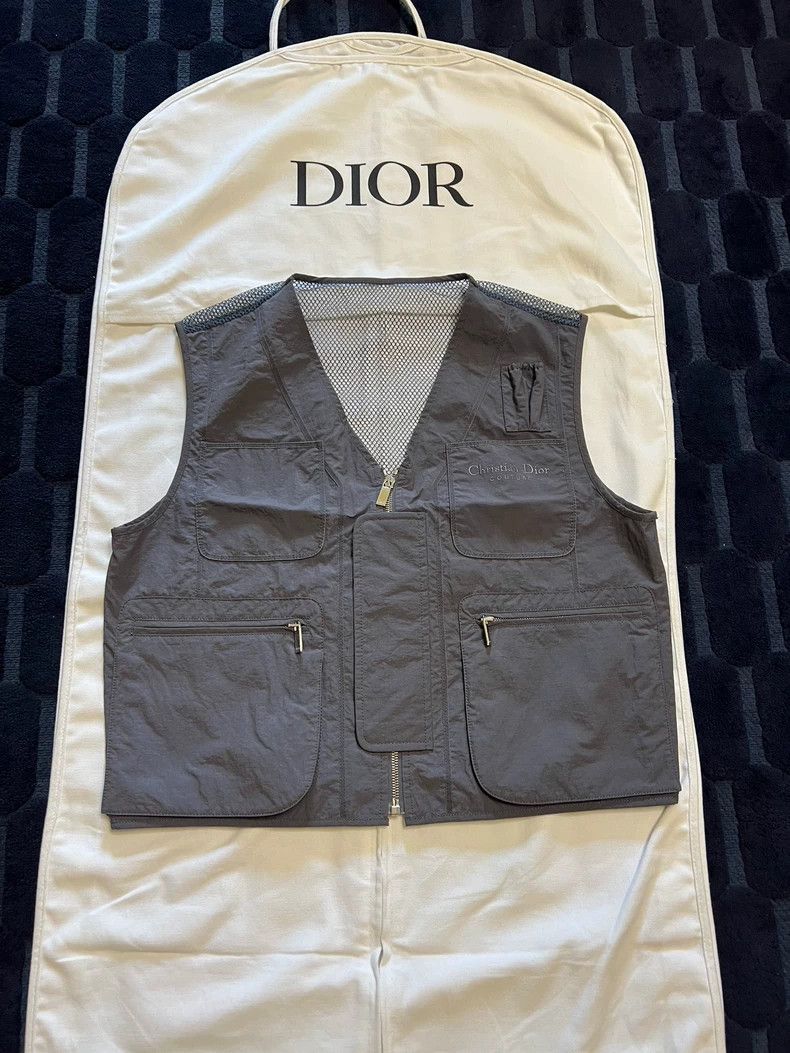 Dior Dior 23 gray tactical vests 2502-Nextarrow Size US M / EU 48-50 / 2 - 1 Thumbnail
