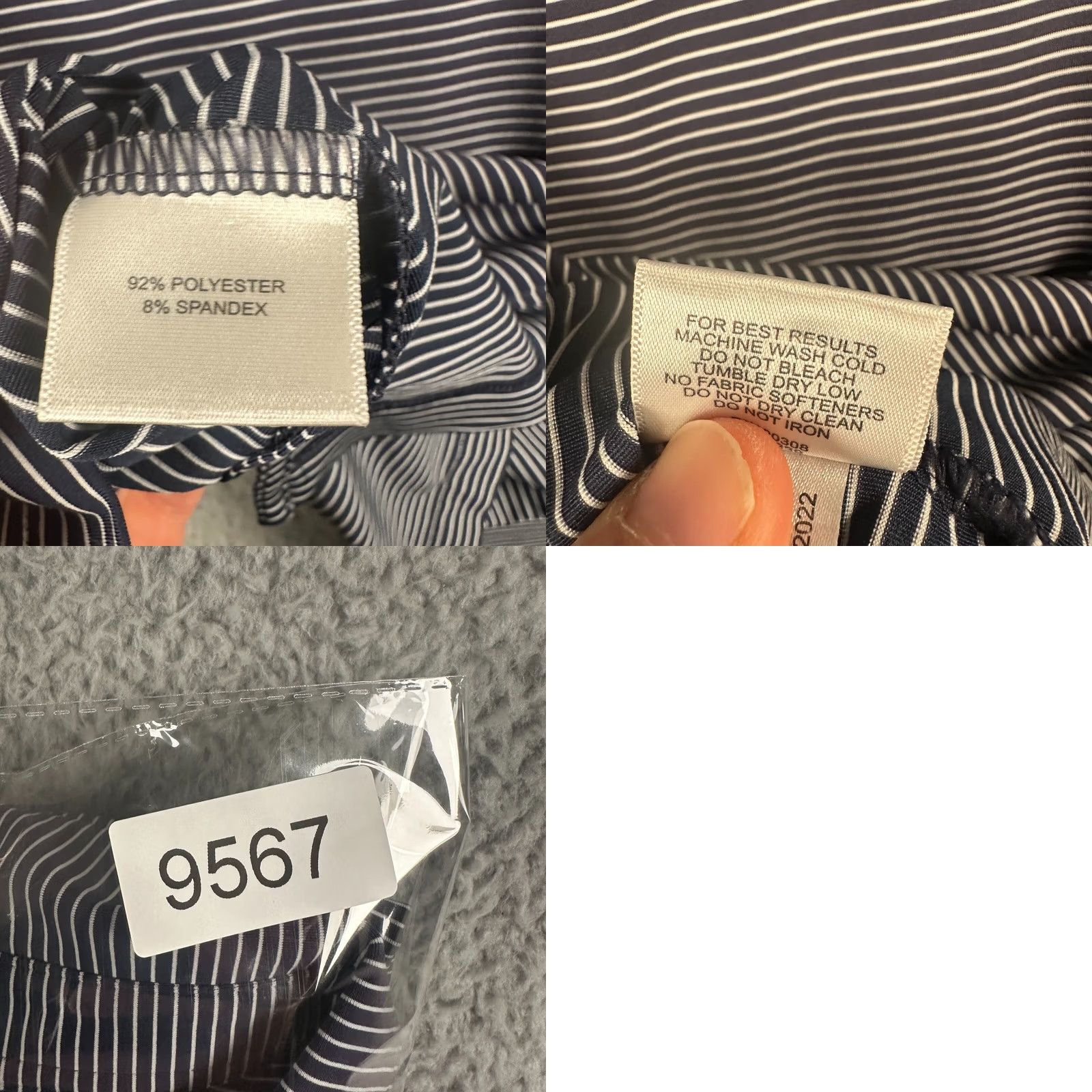Peter Millar Peter Millar Shirt Mens 2XL Striped Summer Comfort Emory University Size US XXL / EU 58 / 5 - 8 Thumbnail