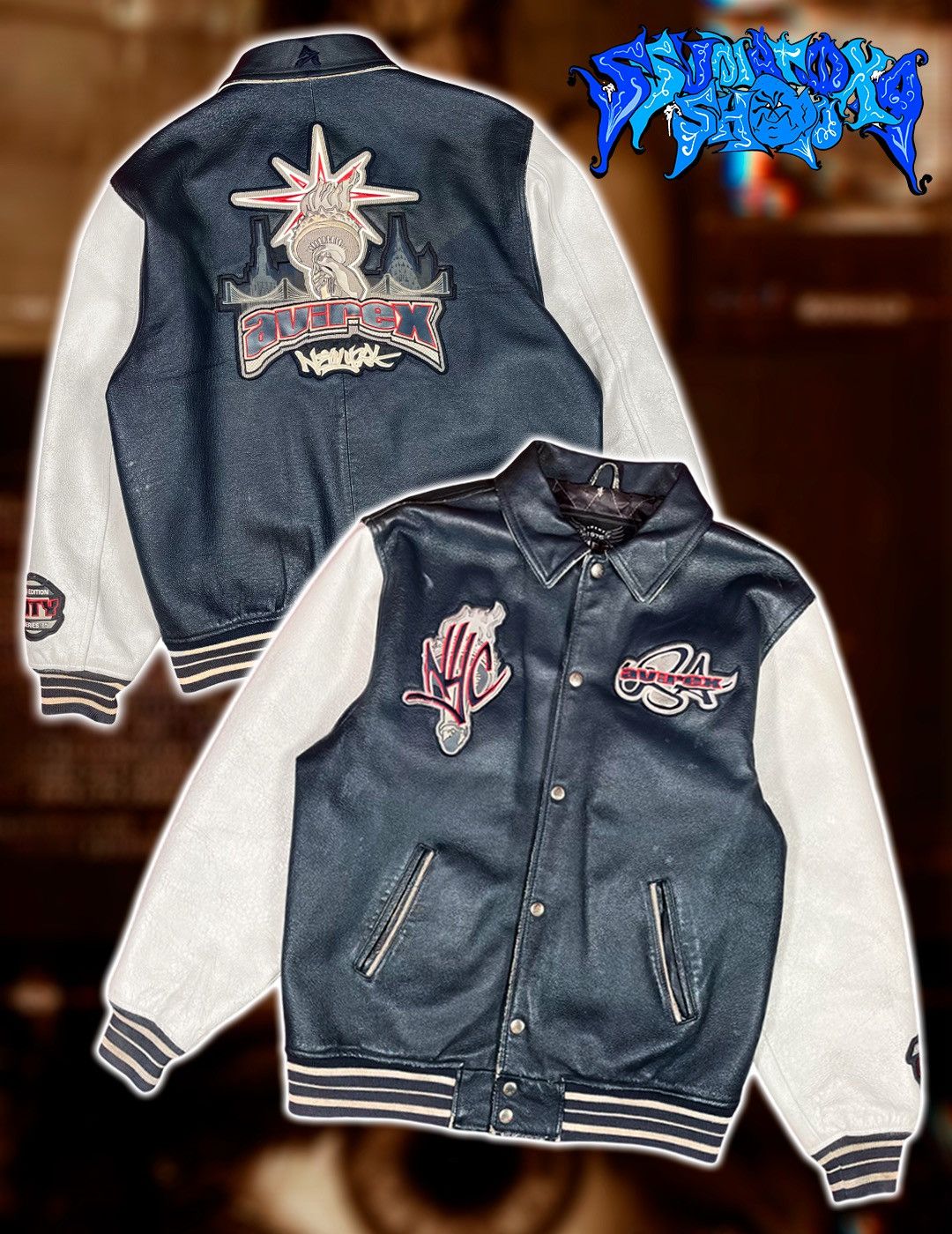 Avirex New York Limited 500 Edition Leather jacket bomber