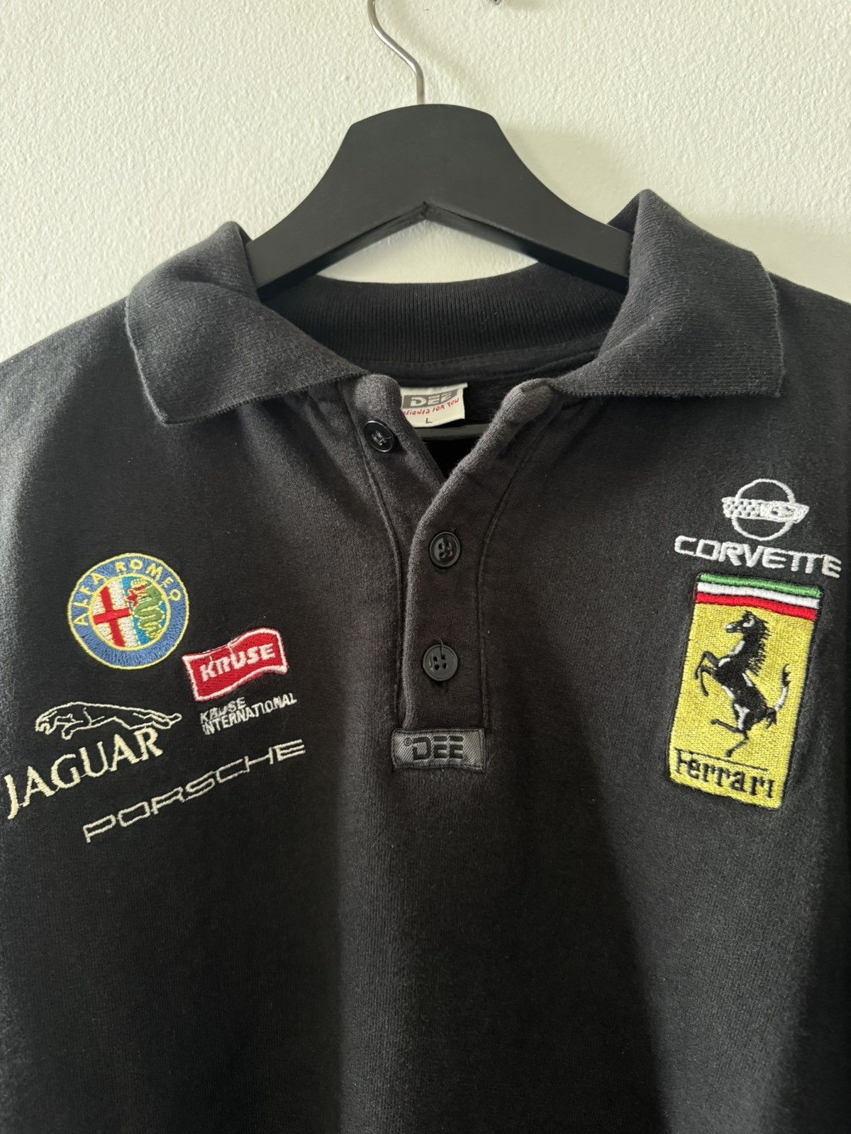 Vintage AvD Oldtimer Grand Prix Nurburgring Racing Sweatshirt 1996 Size US L / EU 52-54 / 3 - 6 Thumbnail
