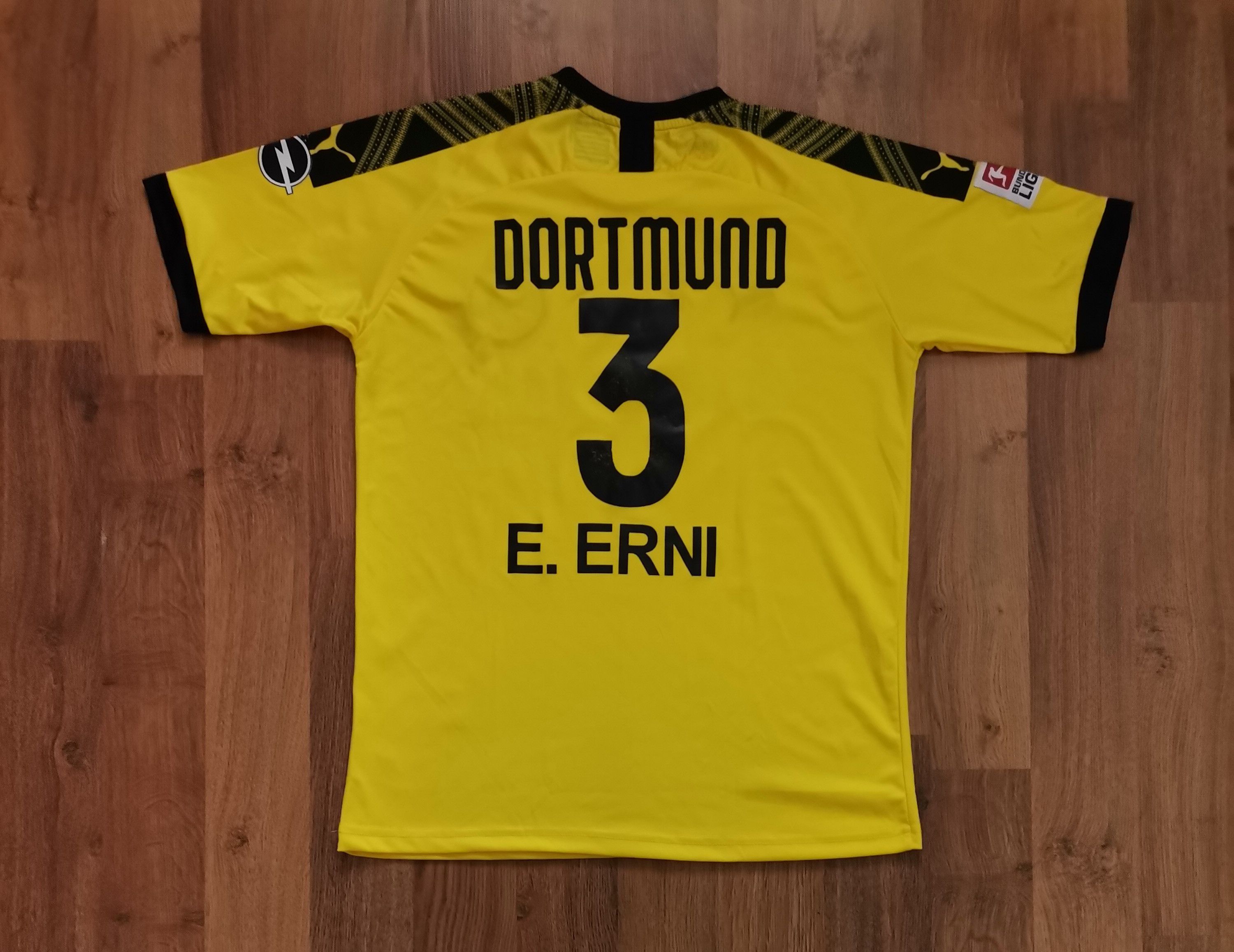 Puma Puma BVB Borussia Dortmund 3 E. Erni Jersey Size US L / EU 52-54 / 3 - 6 Thumbnail