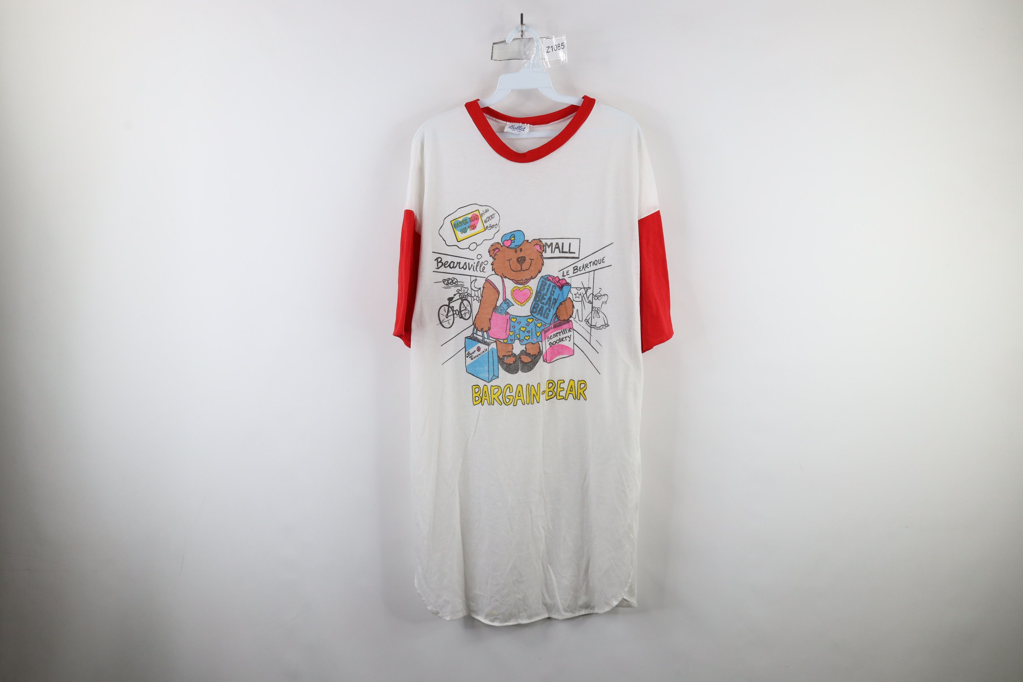 Vintage Vintage 80s 90s Streetwear Night Sleeping Sleep T-Shirt USA Size ONE SIZE - 1 Thumbnail