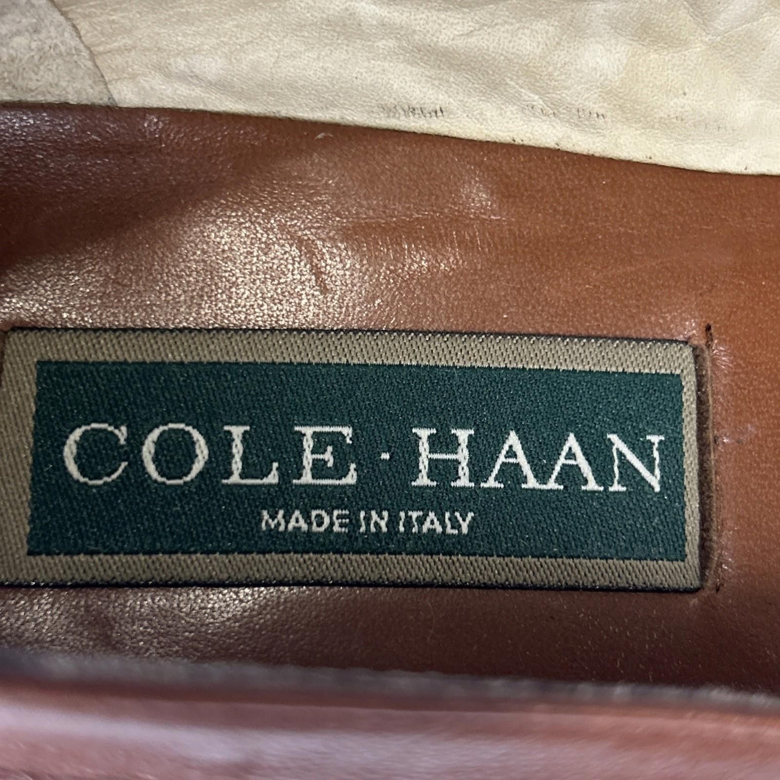 Cole Haan COLE HAAN GIANNA Nutmeg Brown Leather Pumps Sz 8.5 ITALY New Size US 8.5 / IT 38.5 - 9 Thumbnail