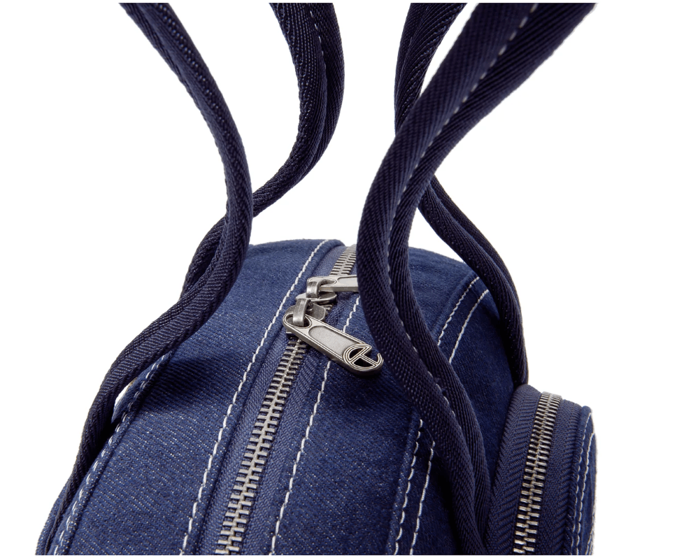 Telfar Small Denim Dumpling - Blue Size ONE SIZE - 9 Thumbnail