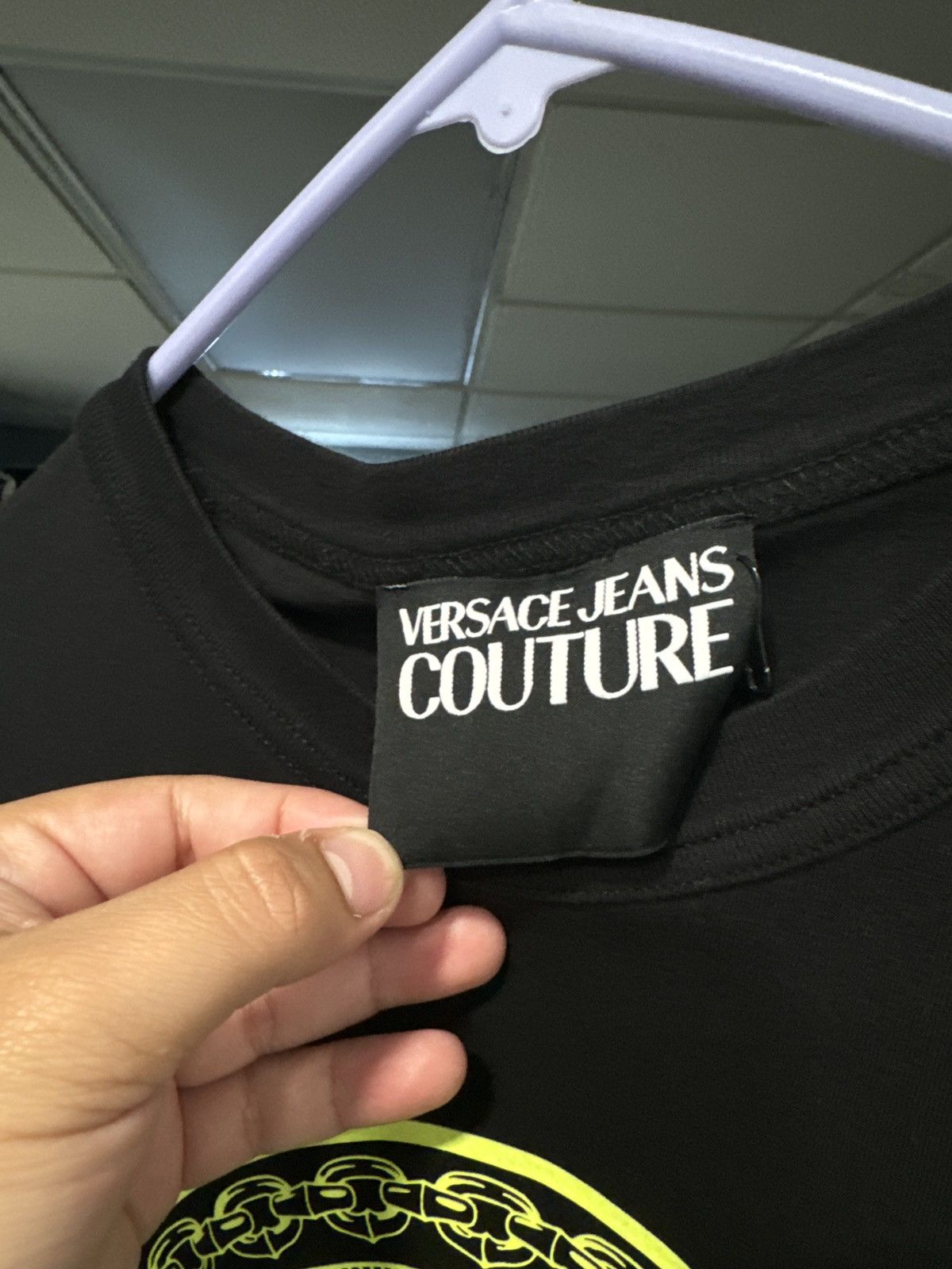 Versace Versace Black n Gold Tee Size US M / EU 48-50 / 2 - 2 Thumbnail