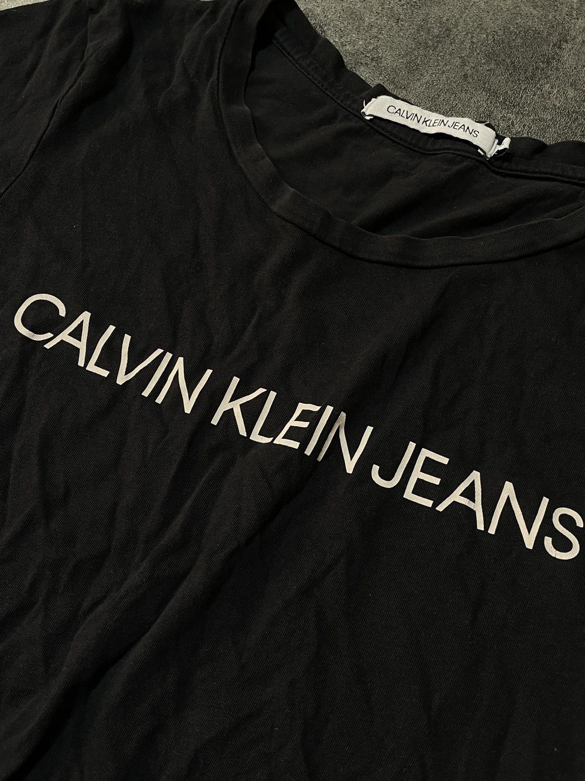 Calvin Klein 🔥Offers🔥Calvin Klein Jeans Tee Spellout Hype Size S / US 4 / IT 40 - 7 Thumbnail