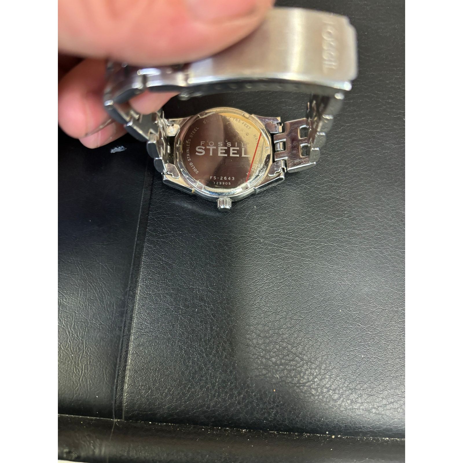 Fossil Fossil Steel FS-2643 Silver Tone Men’s Watch. Size ONE SIZE - 9 Thumbnail