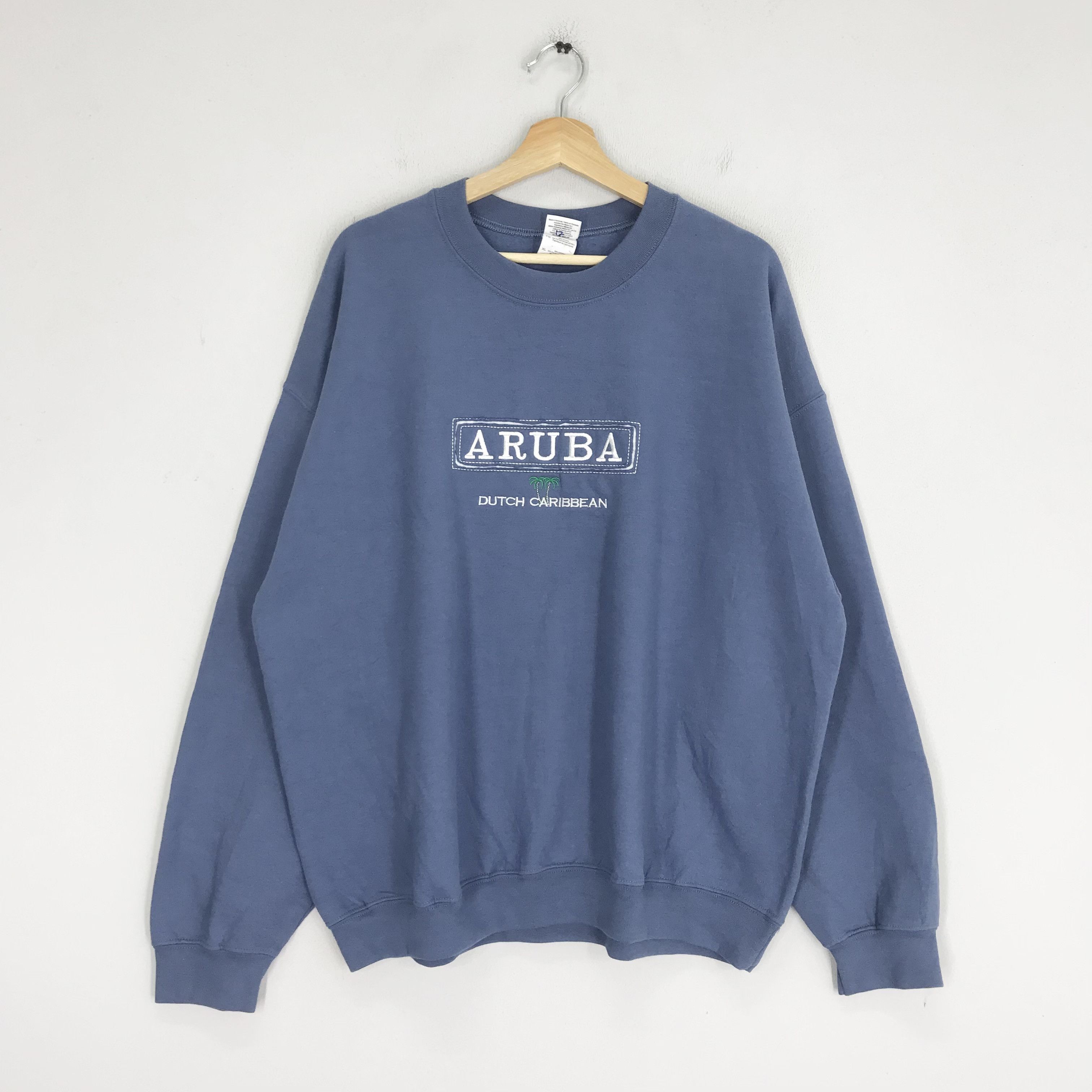 Vintage Vintage Aruba Island Sweatshirt - 208 Size US XL / EU 56 / 4 - 1 Thumbnail
