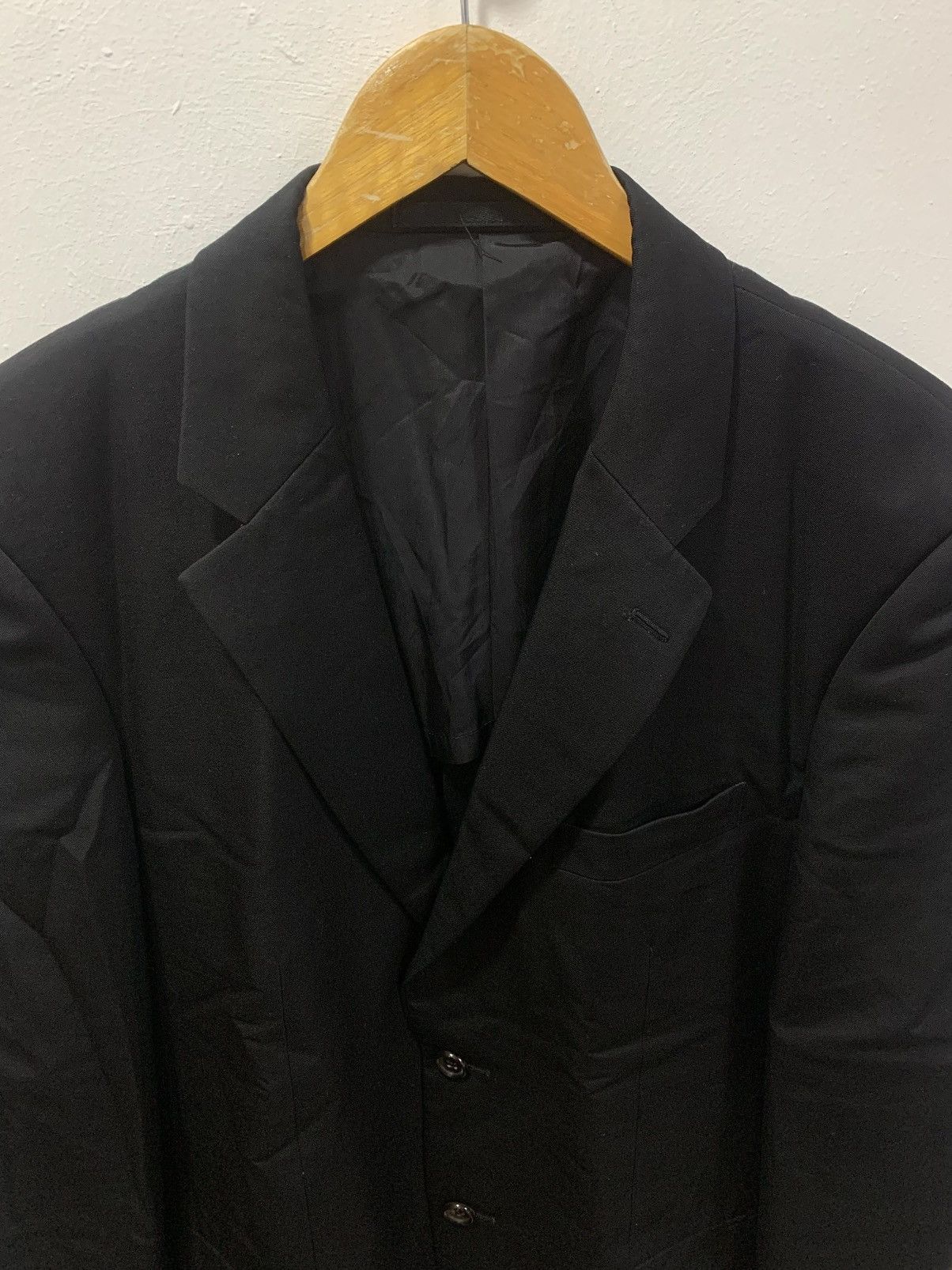 Comme des Garcons Homme COMME des GARÇONS HOMME AD2007 SINGLE BREASTED BLAZER Size US L / EU 52-54 / 3 - 3 Thumbnail