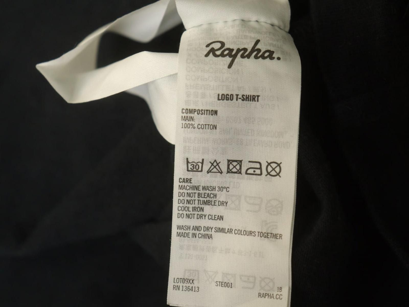 Rapha Rapha Black 100% Cotton Crew Neck Casual Tee Shirt Size M Size US M / EU 48-50 / 2 - 11 Thumbnail