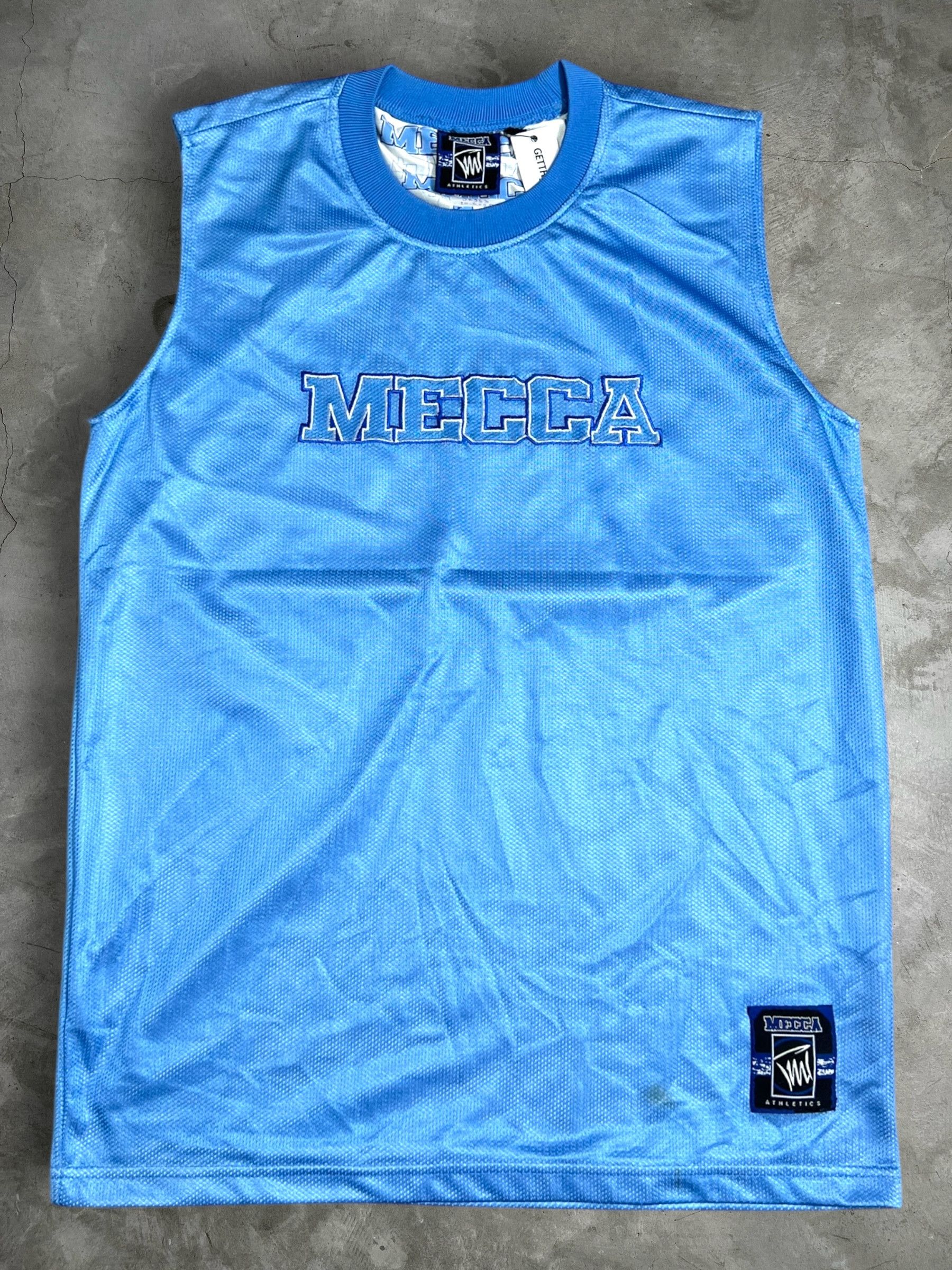 Mecca MECCA Athletics Y2K Sleeveless Jersey (XXL Kids) JK953 Size US XXL / EU 58 / 5 - 1 Thumbnail