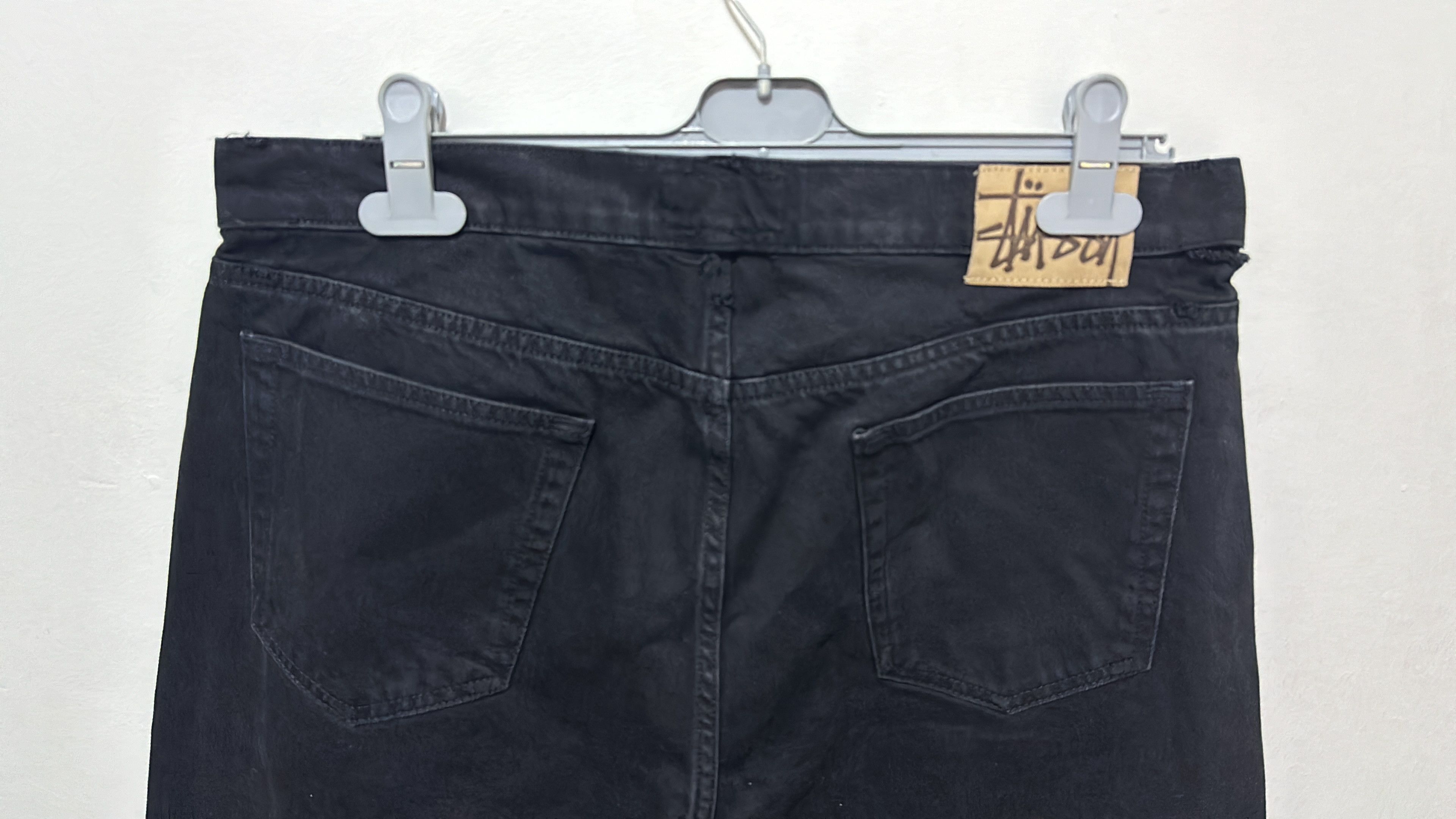 Stussy Stussy Swirl Logo Big Ol Jean Black Size 36 Size US 36 / EU 52 - 3 Thumbnail