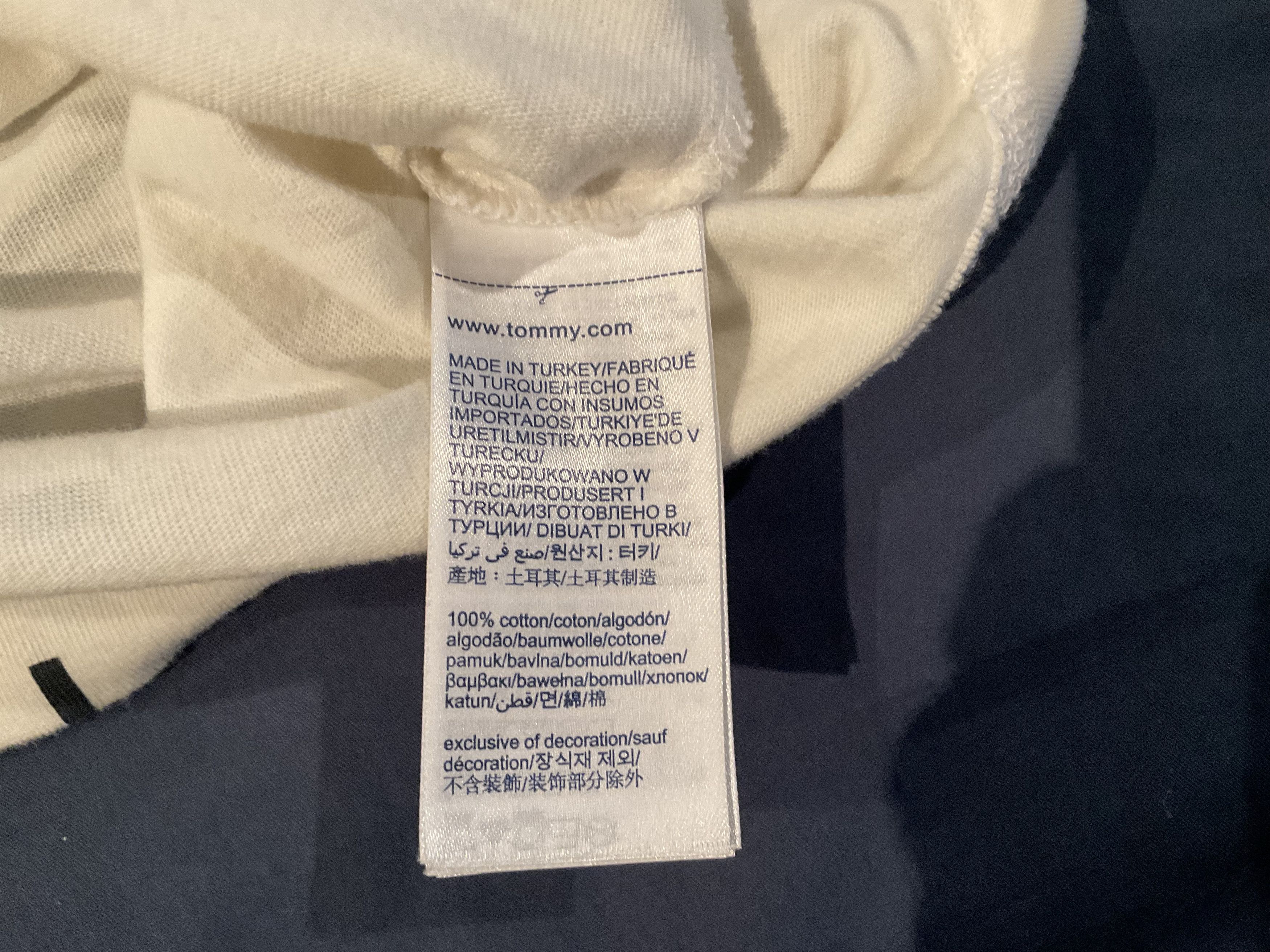 Kith × Tommy Hilfiger Kith x Tommy Hilfiger Sailing L/S White Tee - L Size US L / EU 52-54 / 3 - 10 Thumbnail