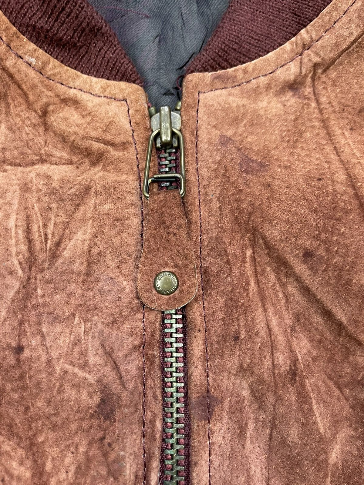 Harley Davidson Vtg Harley Davidson V-Twin Power Leather Bombers Size US XXL / EU 58 / 5 - 14 Thumbnail