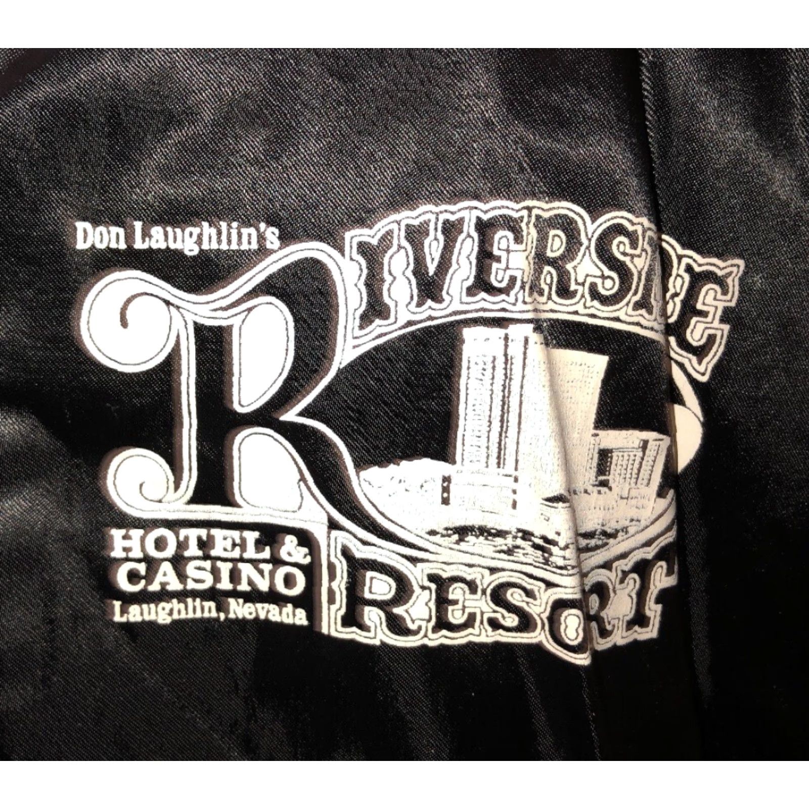 Vintage VINTAGE Westark USA Jacket Riverside Satin Nylon Snap Button Front L Mens Black Jacket USA 90s Men’s Size US L / EU 52-54 / 3 - 4 Thumbnail