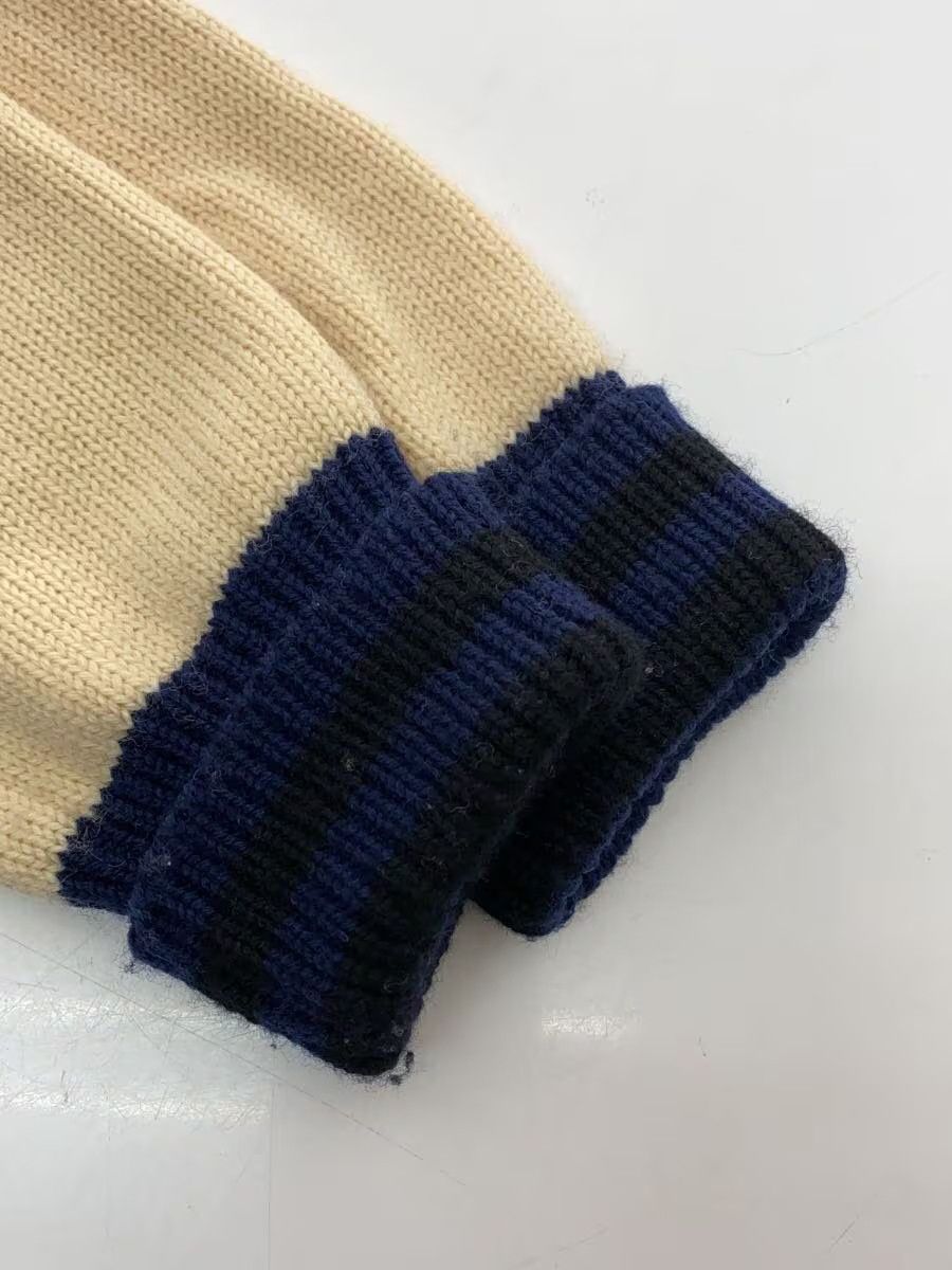 Comme des Garcons × Junya Watanabe Zip Raglan Wool Knit Sweater Size US S / EU 44-46 / 1 - 3 Thumbnail