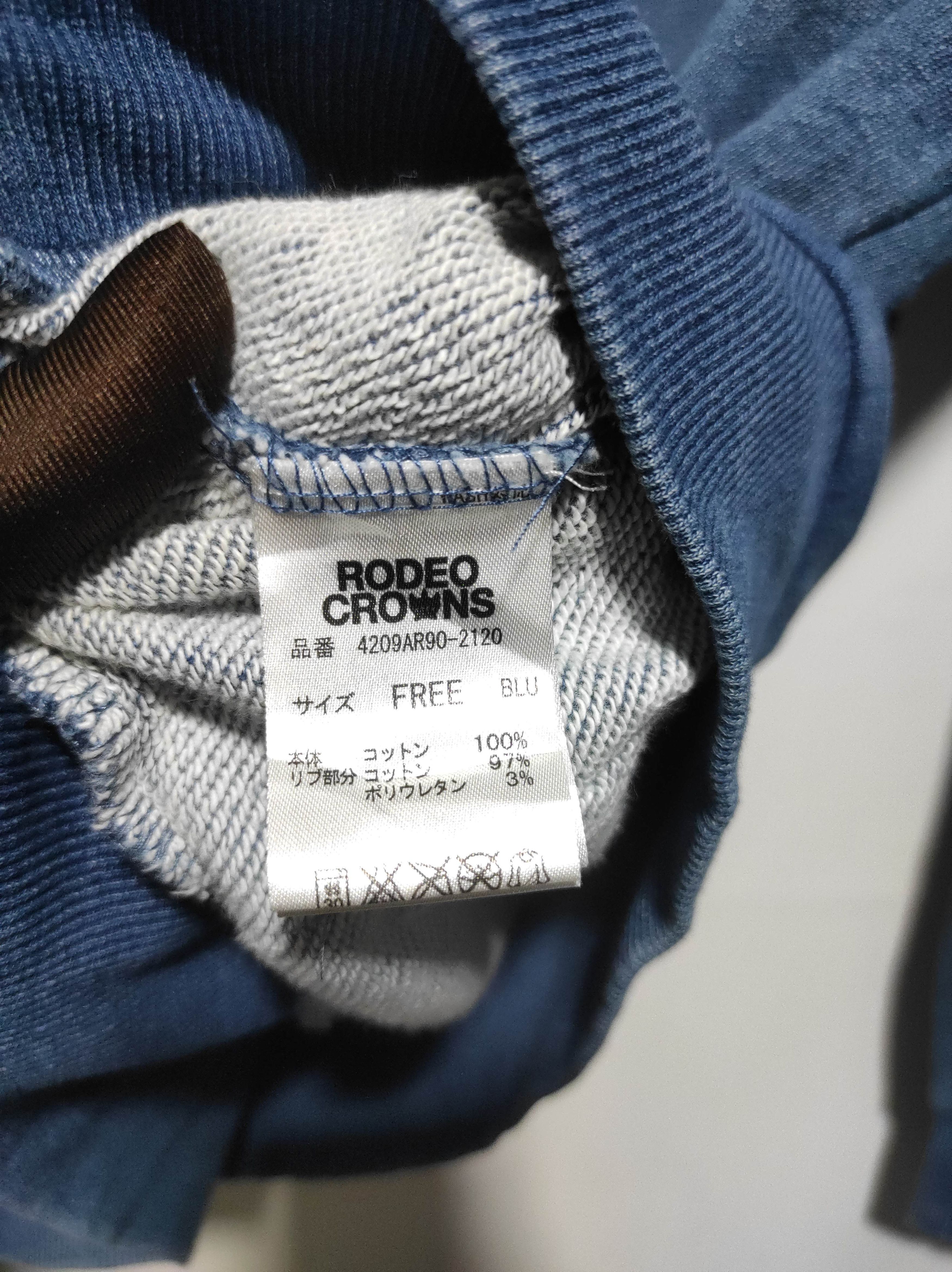 If Six Was Nine Rodeo Crown Denim Fur Hoodie Ifsixwasnine Lgb Style Size US M / EU 48-50 / 2 - 11 Thumbnail