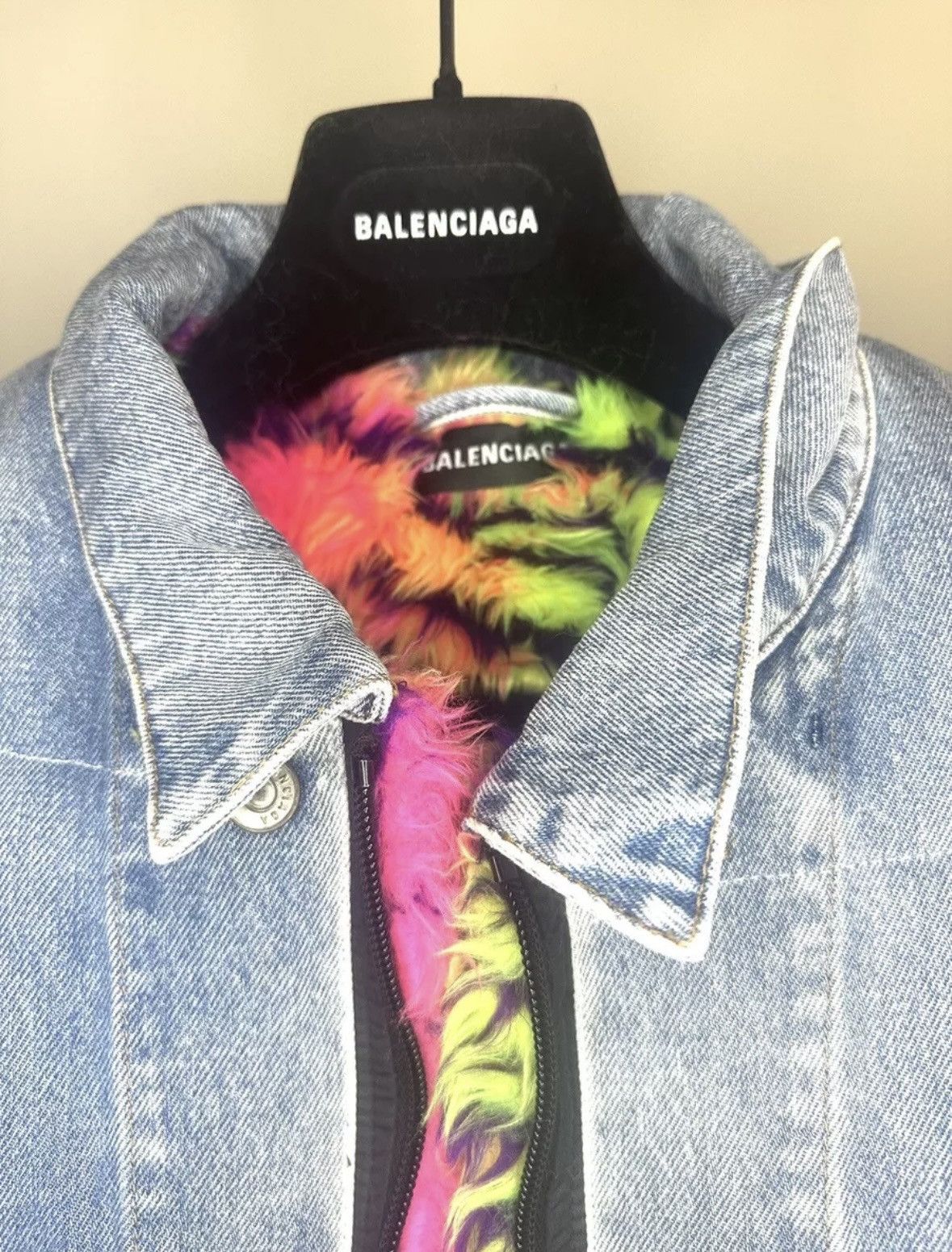 Balenciaga Balenciaga Padded Denim Vest Size US S / EU 44-46 / 1 - 2 Thumbnail