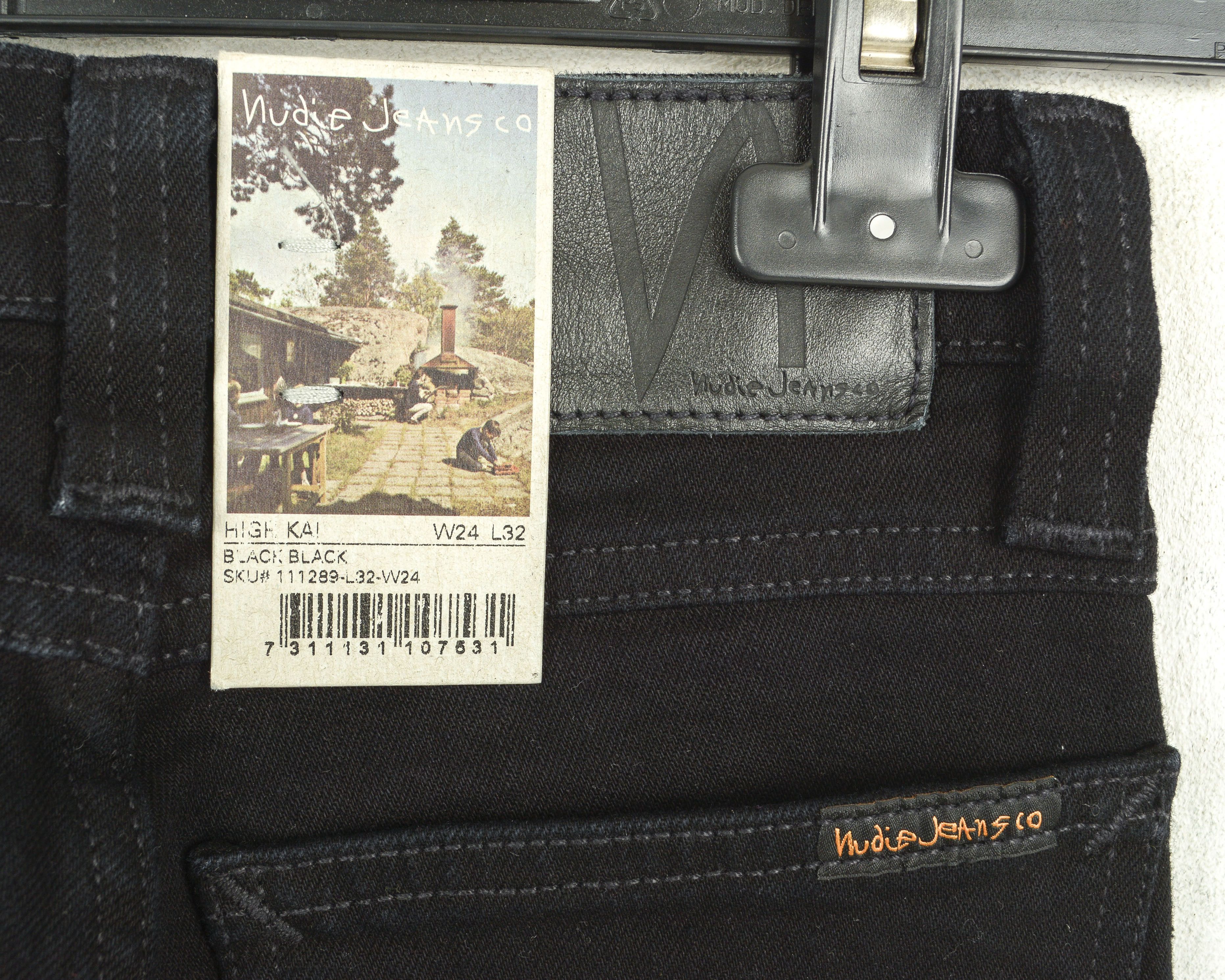 Nudie Jeans BRAND NEW BNWT High Kai Womens W24 L32 Denim Skinny Trousers Size 24" / US 00 / IT 34 - 4 Thumbnail