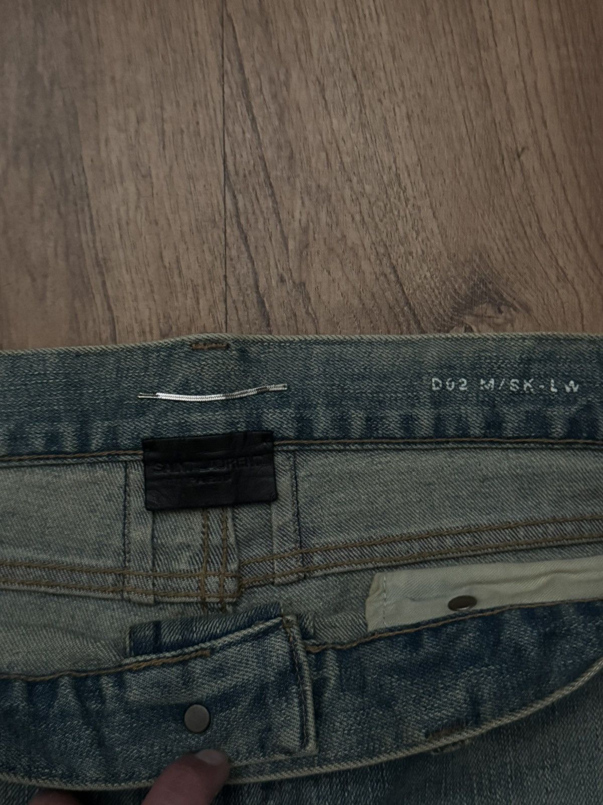 Saint Laurent Paris FW17 d02 crash denim Size US 30 / EU 46 - 2 Thumbnail
