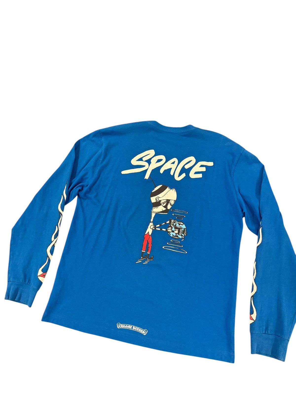 Chrome Hearts Matty Boy Blue Space Long Sleeve Shirt Size US XL / EU 56 / 4 - 5 Thumbnail