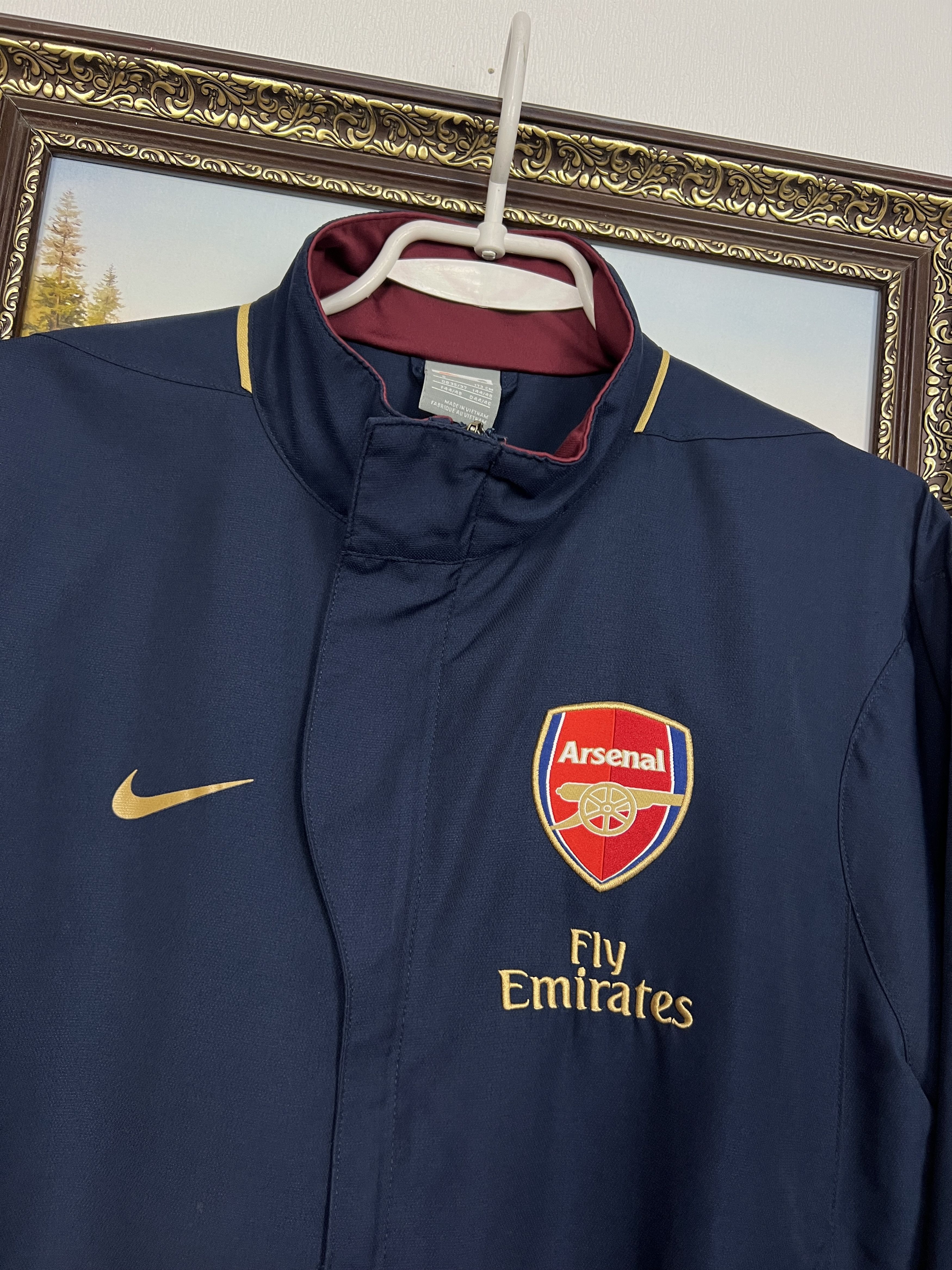 Nike Vintage Arsenal Football Jacket Soccer Track Top Gunners Size US S / EU 44-46 / 1 - 3 Thumbnail