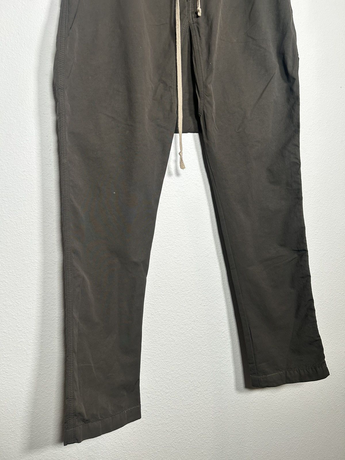 Rick Owens Drkshdw Nylon drop crotch sweatpants Size US 34 / EU 50 - 3 Thumbnail