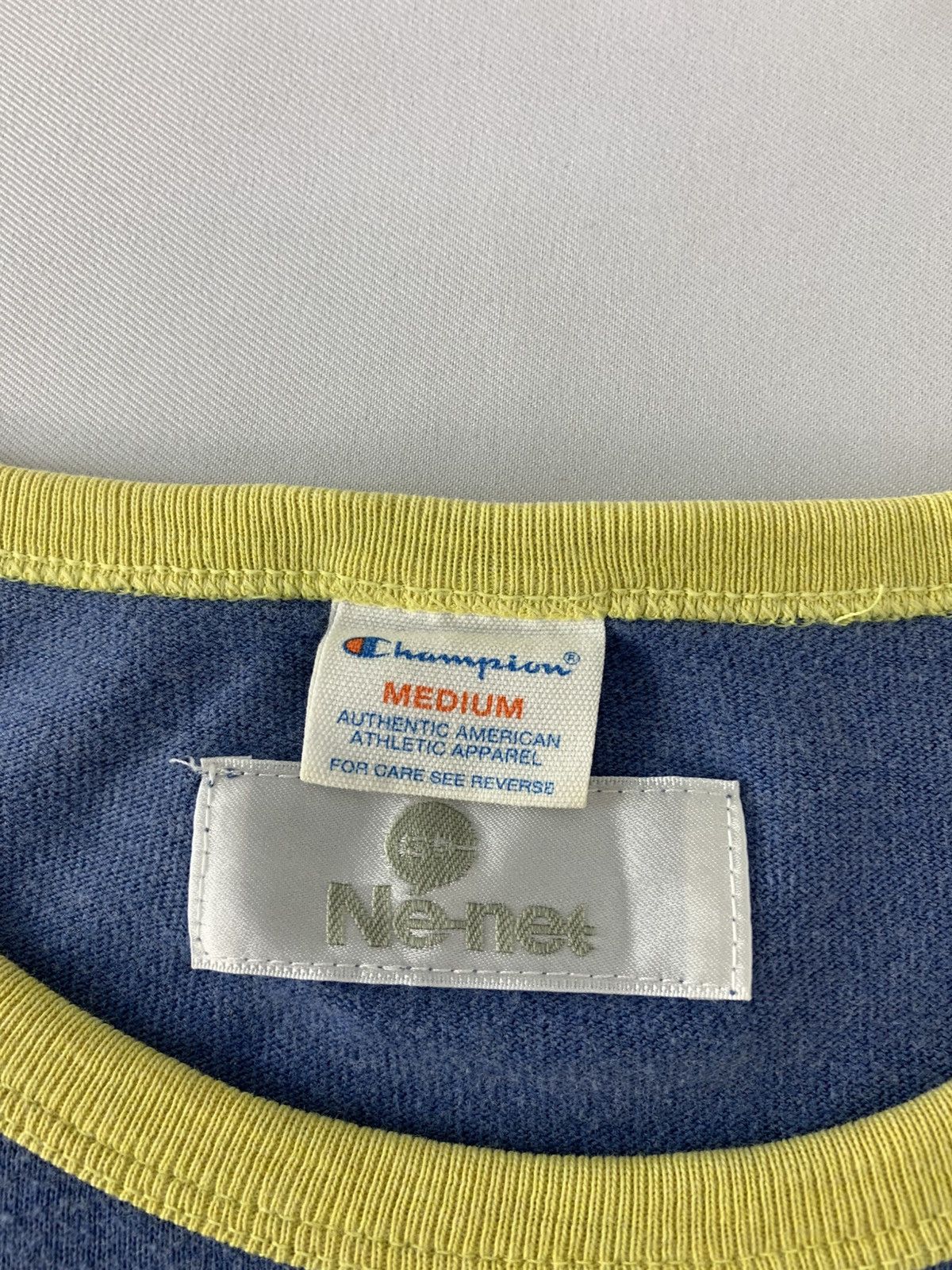 Champion × Ne-Net 90s Ne-net x Champion North Nyarolina Raglan Crewneck Tee Size M / US 6-8 / IT 42-44 - 5 Thumbnail