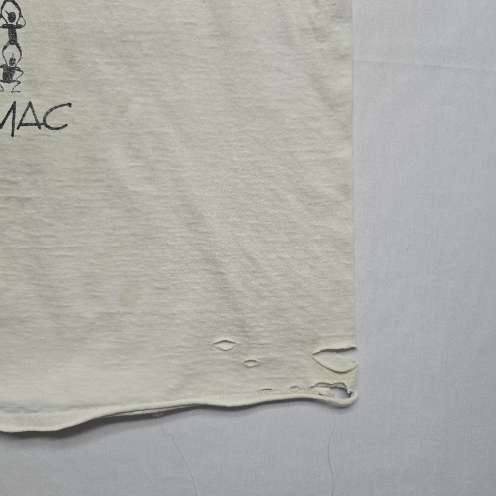 Vintage Vintage Art Of Life Tee CRMC Distressed White L Tee 90s VTG Size L / US 10 / IT 46 - 4 Thumbnail