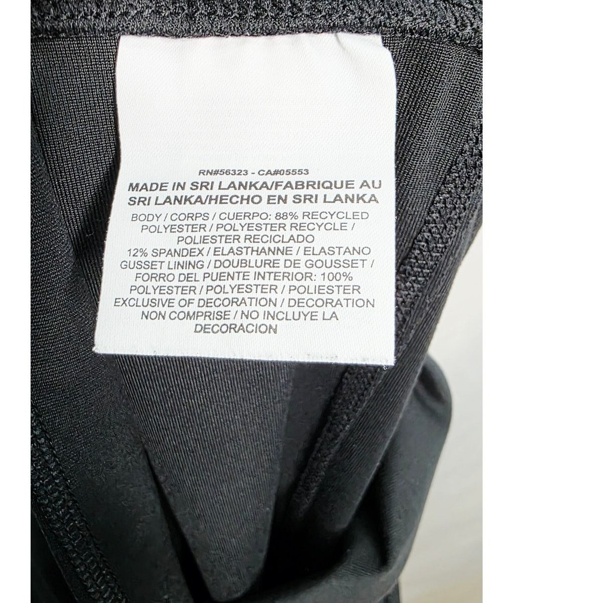 Nike Nike Black Dri Fit High Rise Leggings Athletic Size XL Size 34" / US 12 / IT 48 - 8 Thumbnail