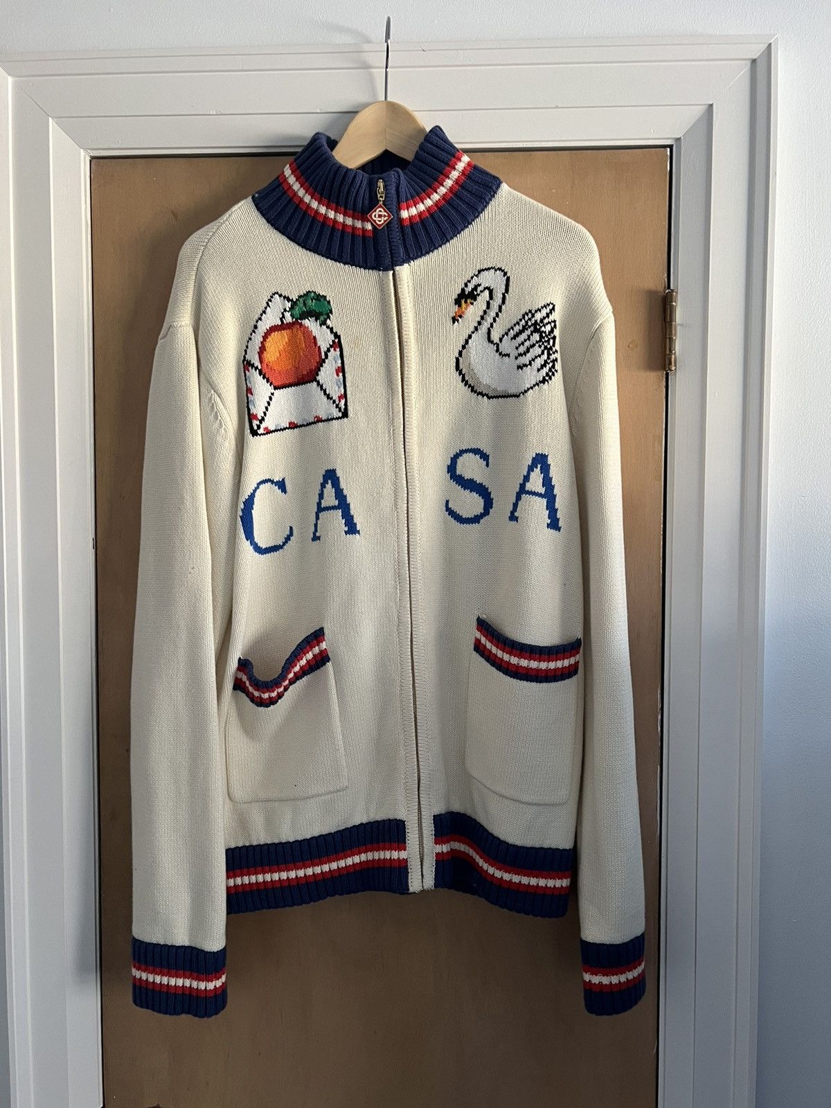 Casablanca Casablanca Tennis Club knit sweater Grailed