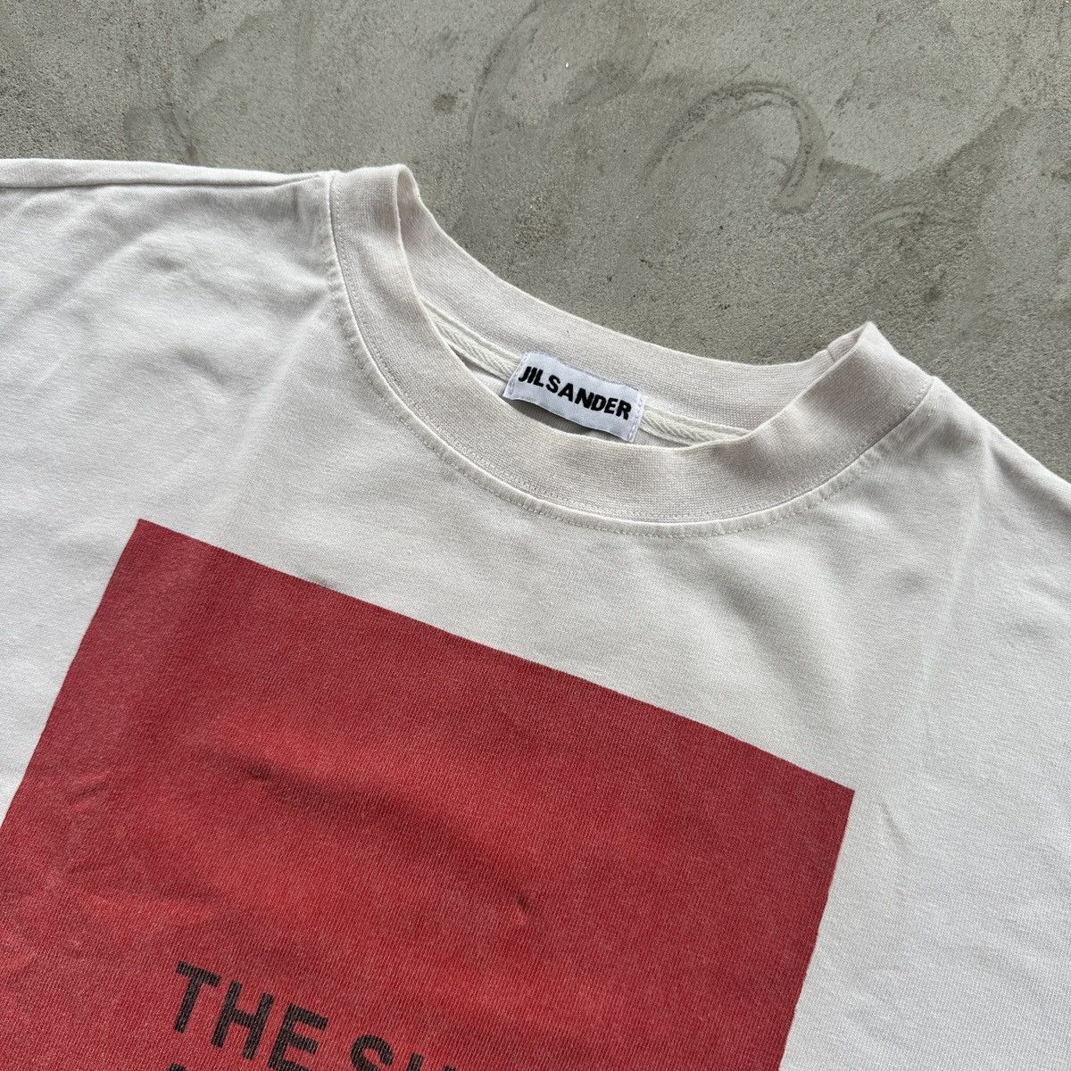 Jil Sander Jil Sander Oversized T-Shirt “The Sun Always Rise” White M Size US M / EU 48-50 / 2 - 6 Thumbnail