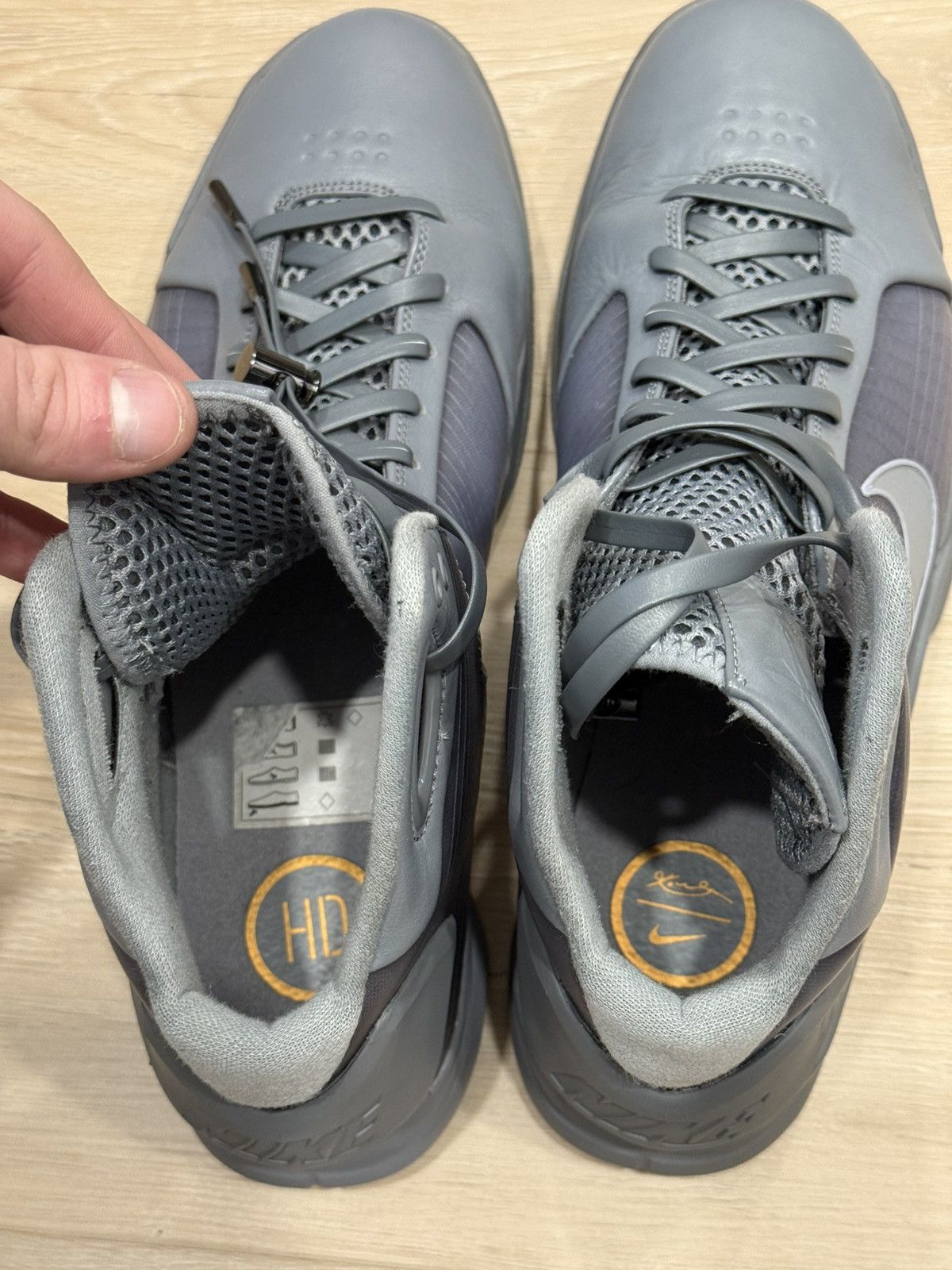 Nike Nike Kobe Hyperdunk ‘08 Fade to Black Sneakers Size US 12 / EU 45 - 19 Thumbnail