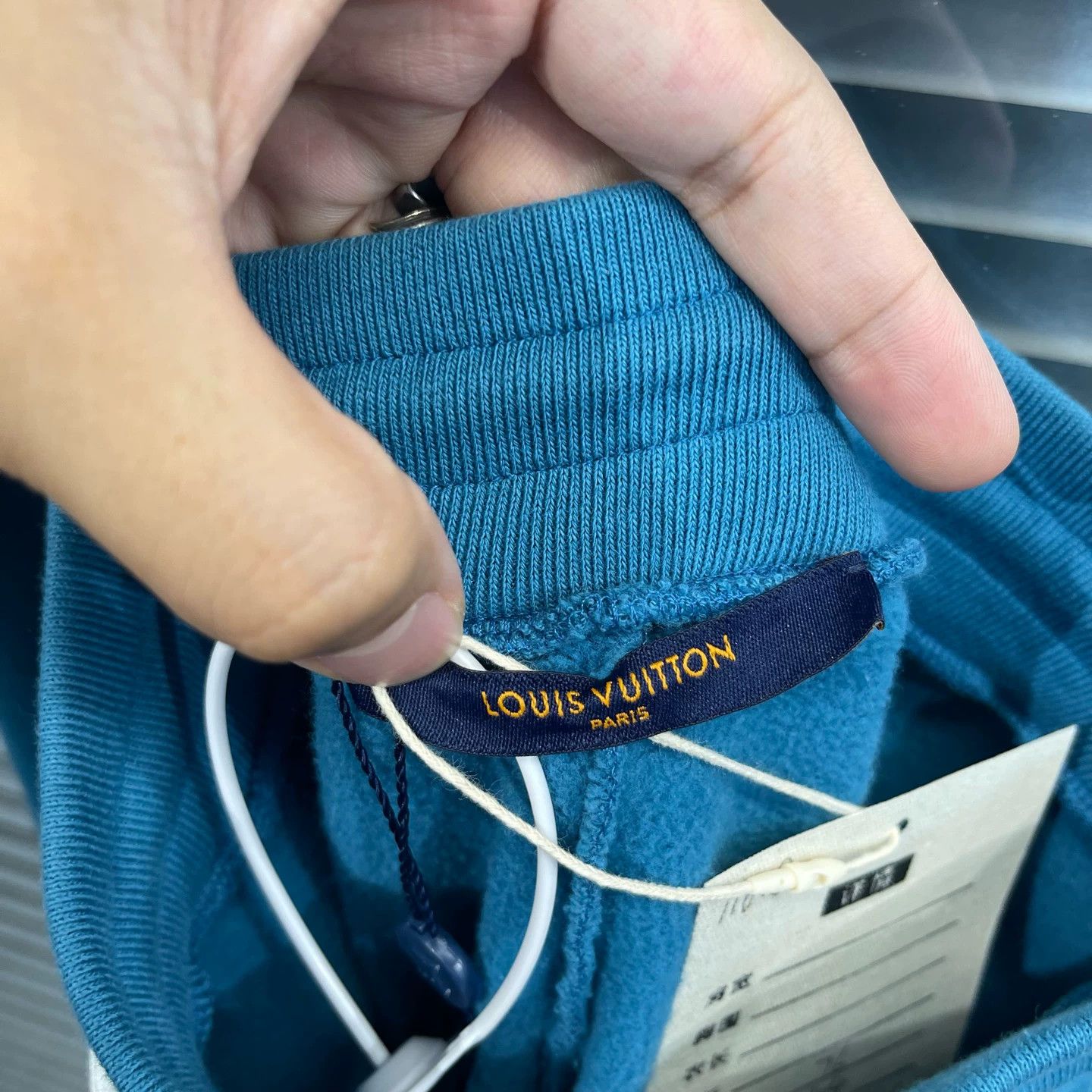 Louis Vuitton LV Blue Pin-embroidered Bestseller Sweatpants S Mint Size US 29 - 5 Thumbnail