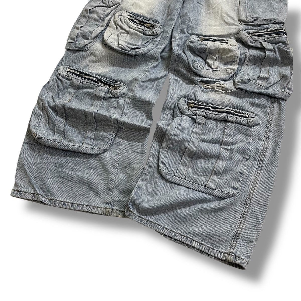 Hysteric Glamour Avant Gart Bondage Tactical Denim Crazy Jeans Size US 30 / EU 46 - 2 Thumbnail
