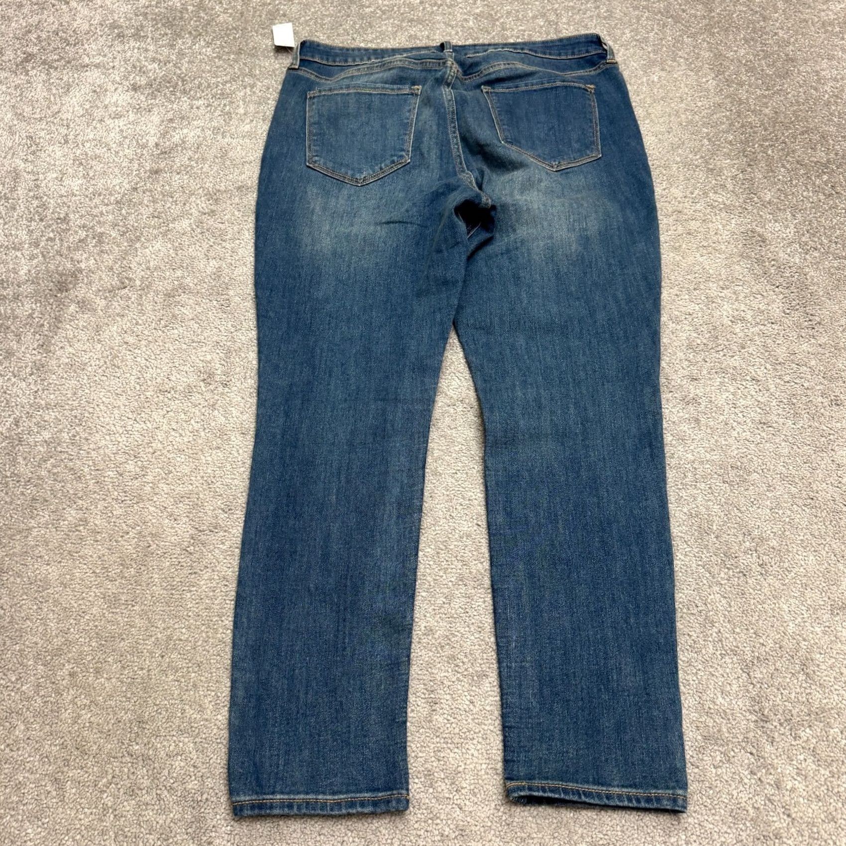 Old Navy Old Navy Jeans Womens High Rise Super Skinny Ankle Blue Stretch Denim 14 NWT Size 36" / US 14 / IT 50 - 2 Thumbnail