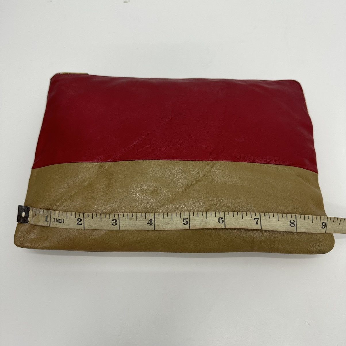 Celine ‼️YES‼️ AUTHENTIC CELINE BI-COLOR SOLO POUCH CLUTCH BAG Size ONE SIZE - 12 Thumbnail