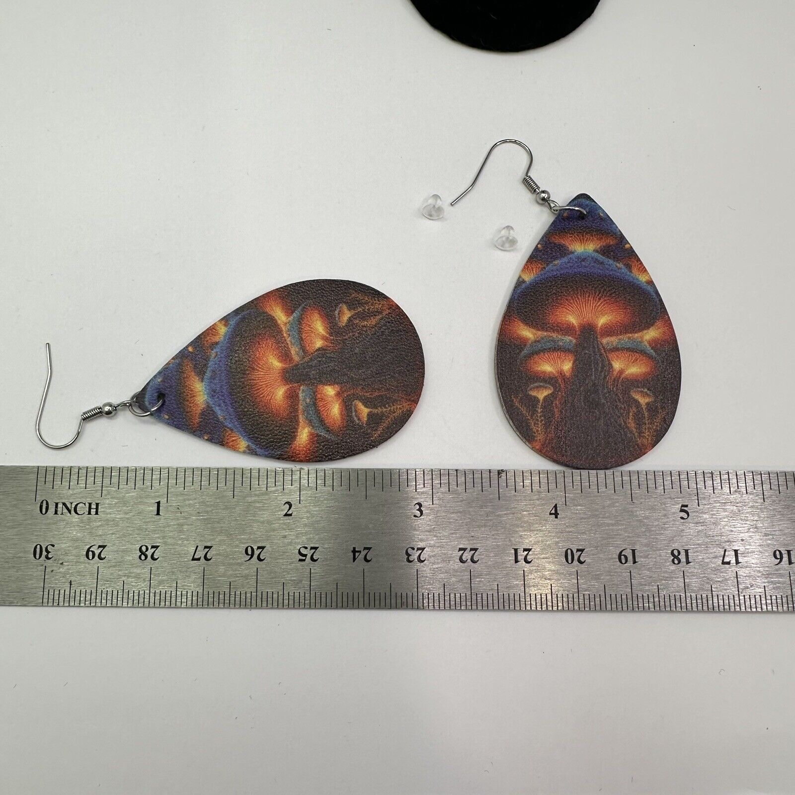 Other Luminous Mushroom Teardrop Shape Dangle Earrings Vibrant New Size ONE SIZE - 4 Thumbnail