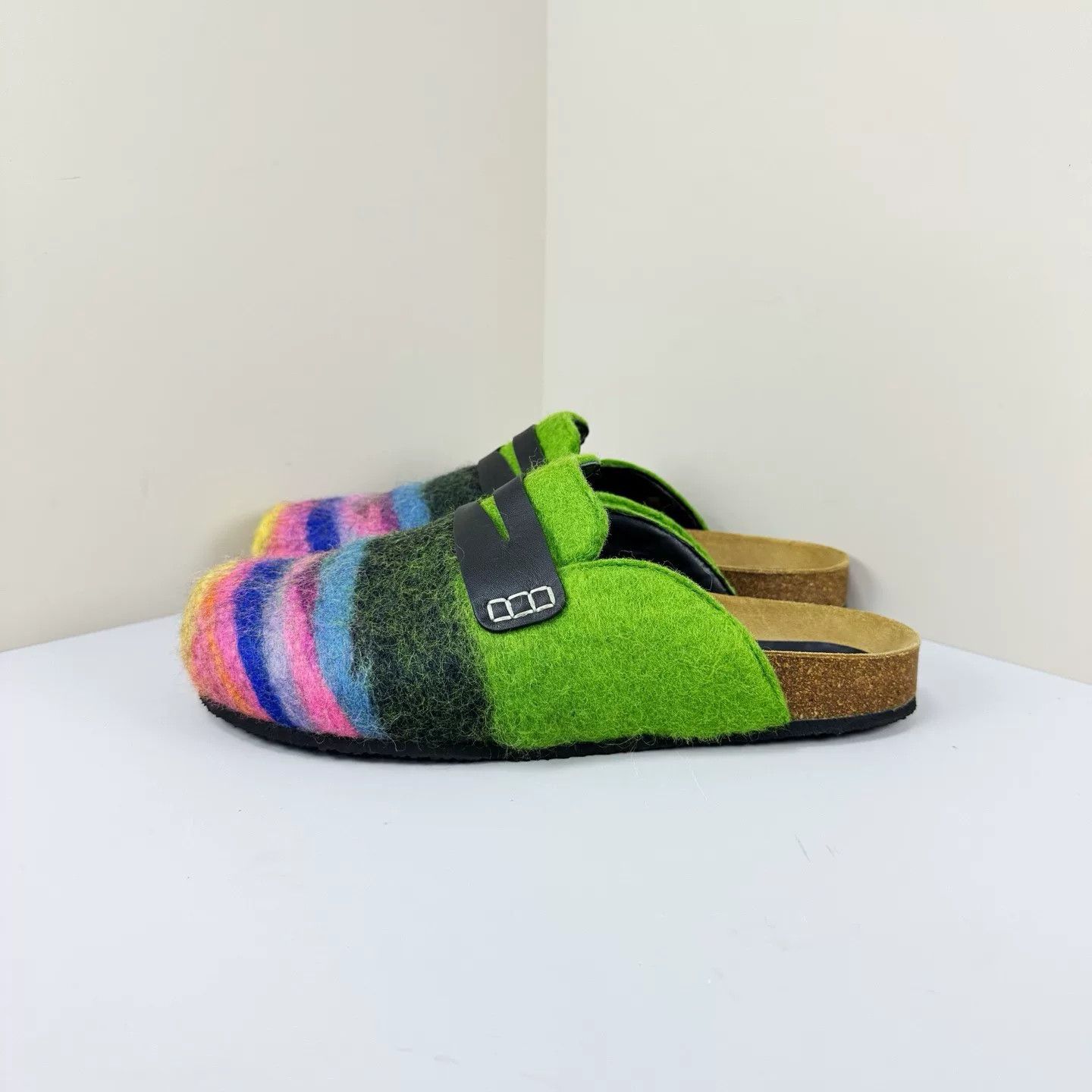 JW Anderson JW Anderson Colorful Felt Birkenstock Slippers Size US 7 / EU 40 - 1 Thumbnail