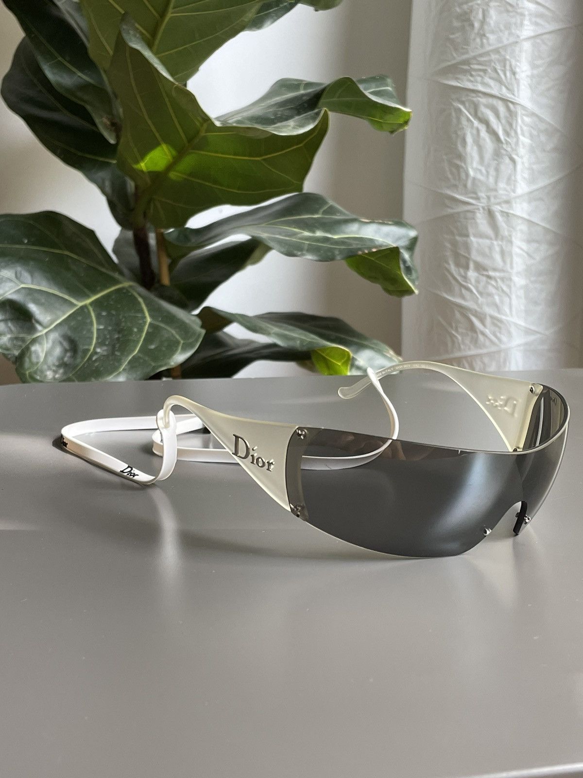 Dior Christian Dior Sunglasses Ski 5 Mask Sport Bike Vintage 90s Size ONE SIZE - 4 Thumbnail
