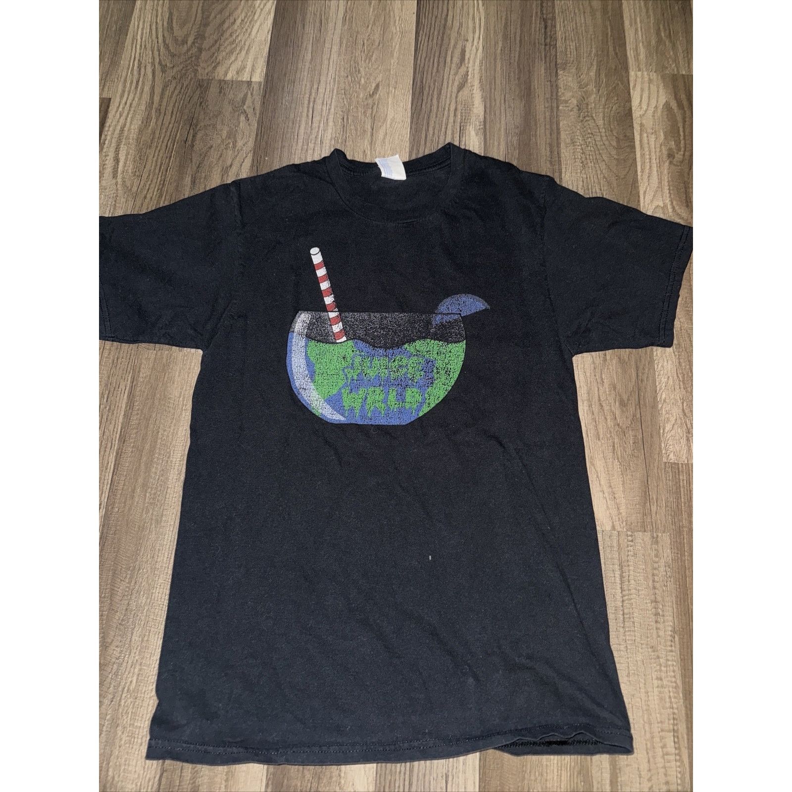 Band Tees Juice World T-Shirt Small 17x26 Black Rap Tee Band Tee Size US S / EU 44-46 / 1 - 1 Thumbnail
