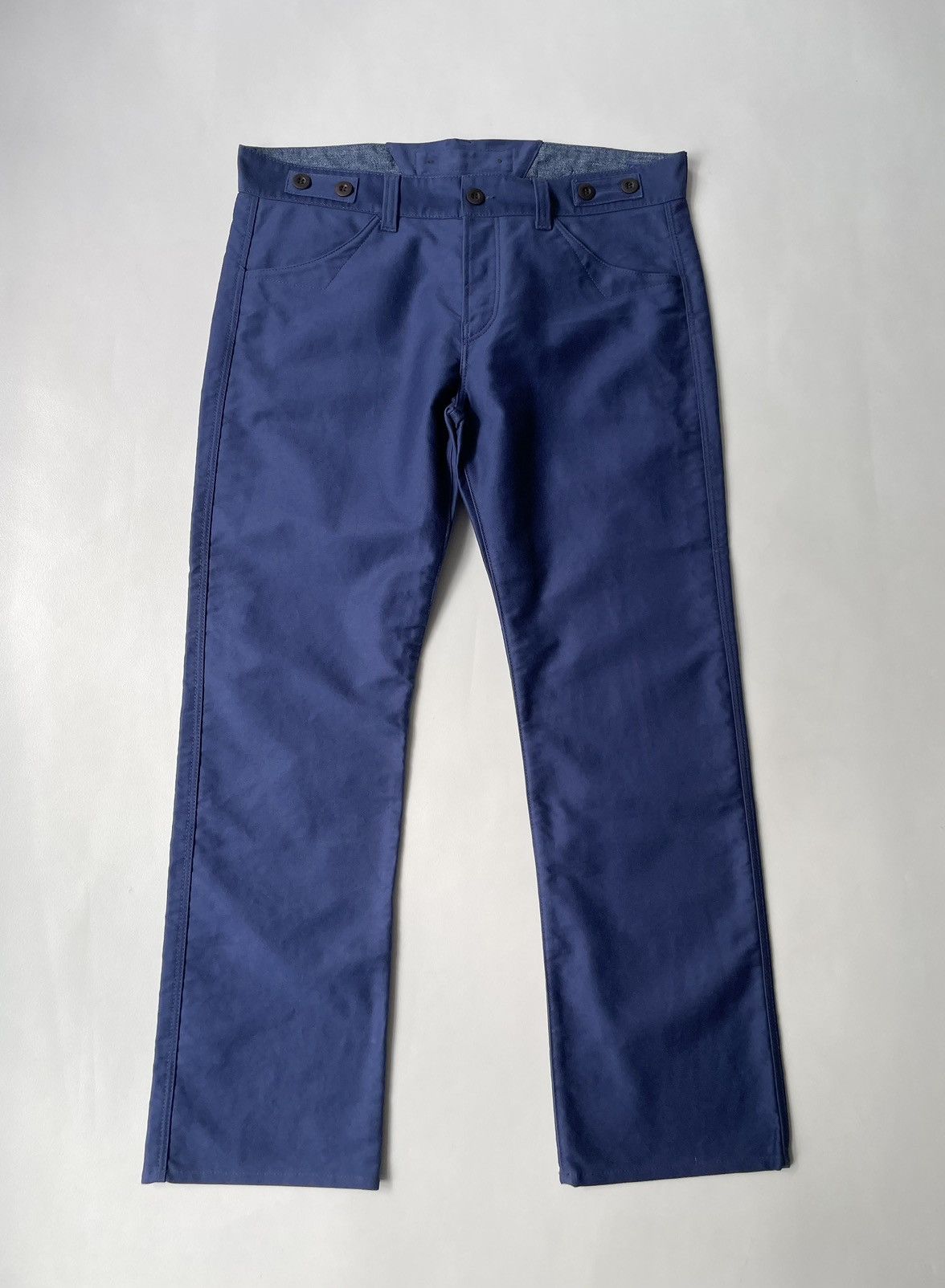 Comme des Garcons A/W 12 Wide Leg Work Trousers Size US 36 / EU 52 - 2 Thumbnail