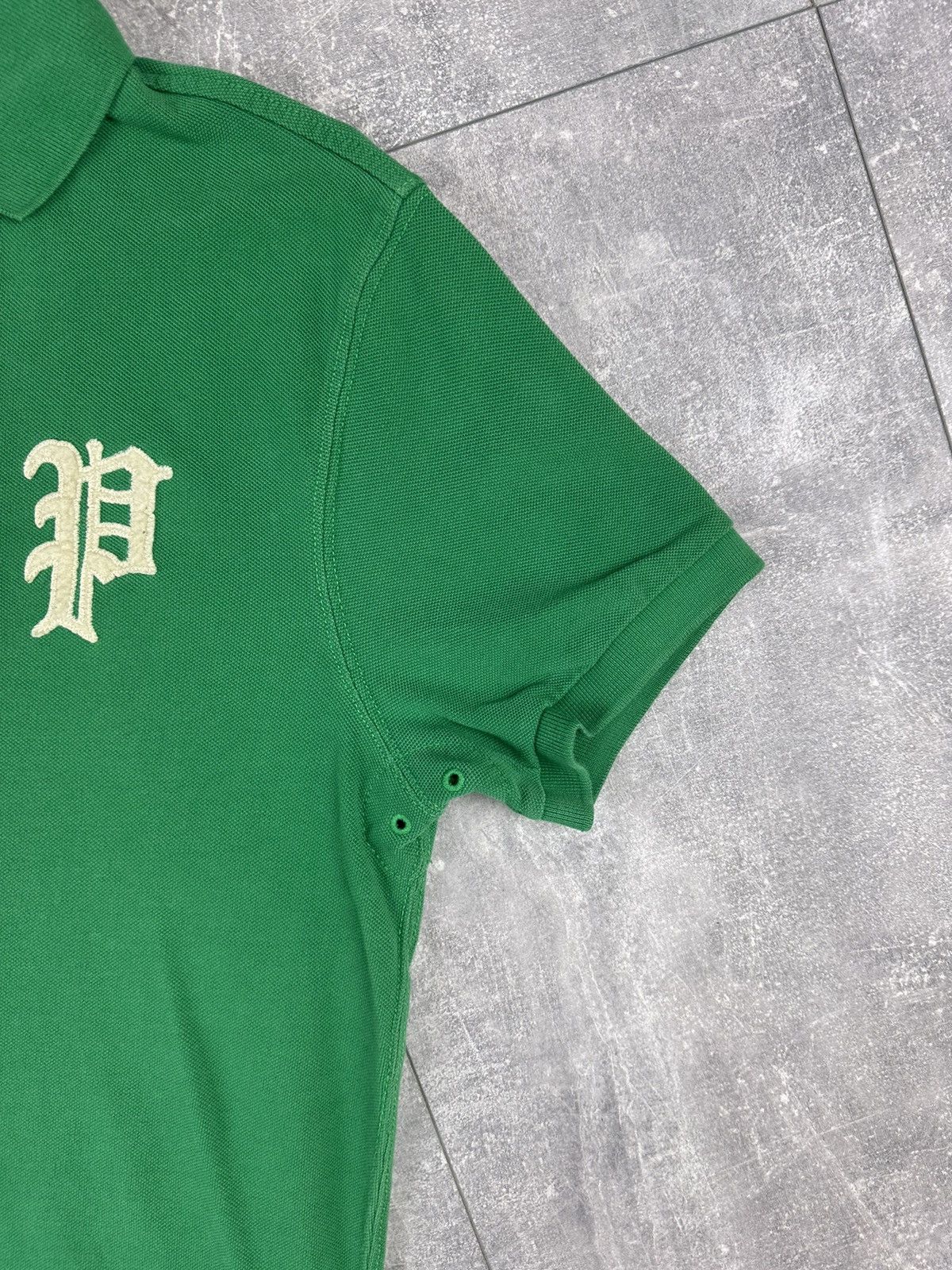 Polo Ralph Lauren Polo Ralph Lauren Y2K Overprint Logo Polo T-Shirt Size US S / EU 44-46 / 1 - 5 Thumbnail