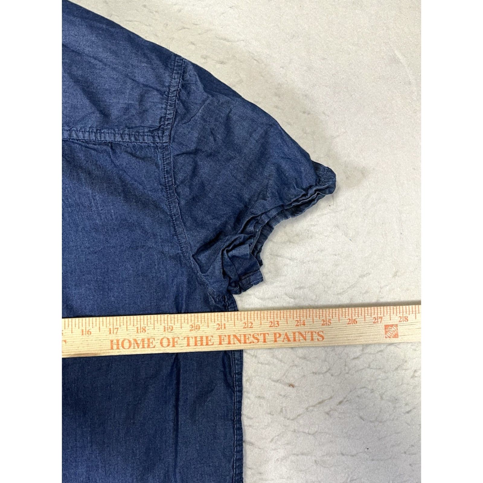 Prana Prana Men's Short Sleeve Button Up Shirt Blue M Shirt Button-Up Button-Down Cotton Regular Down India Mens Medium Size US M / EU 48-50 / 2 - 2 Thumbnail