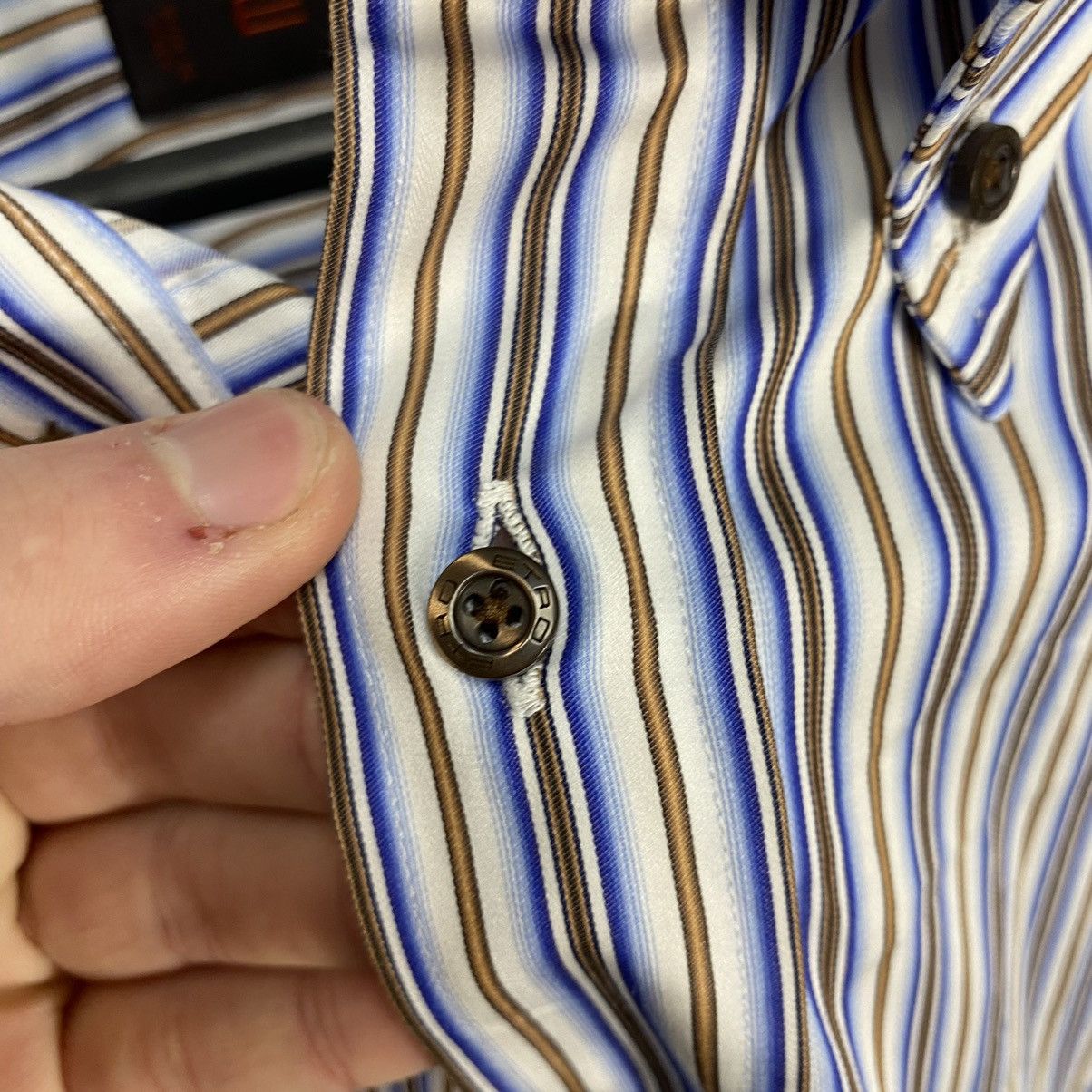 Etro Vintage Etro shirt men button Ups Size US XL / EU 56 / 4 - 6 Thumbnail